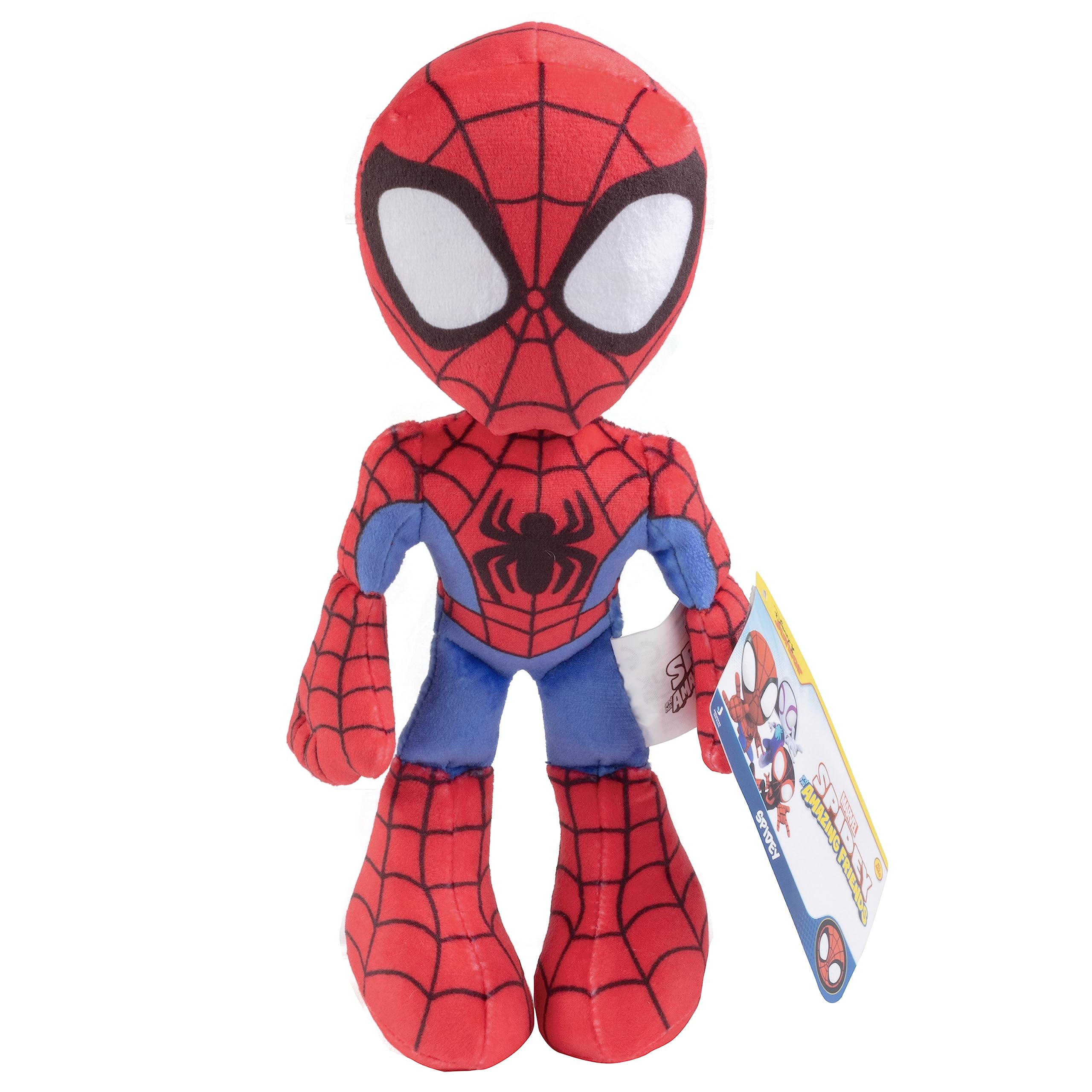 marvel-spidey-et-ses-amis-peluche-spidey-douce-20-cm image 1
