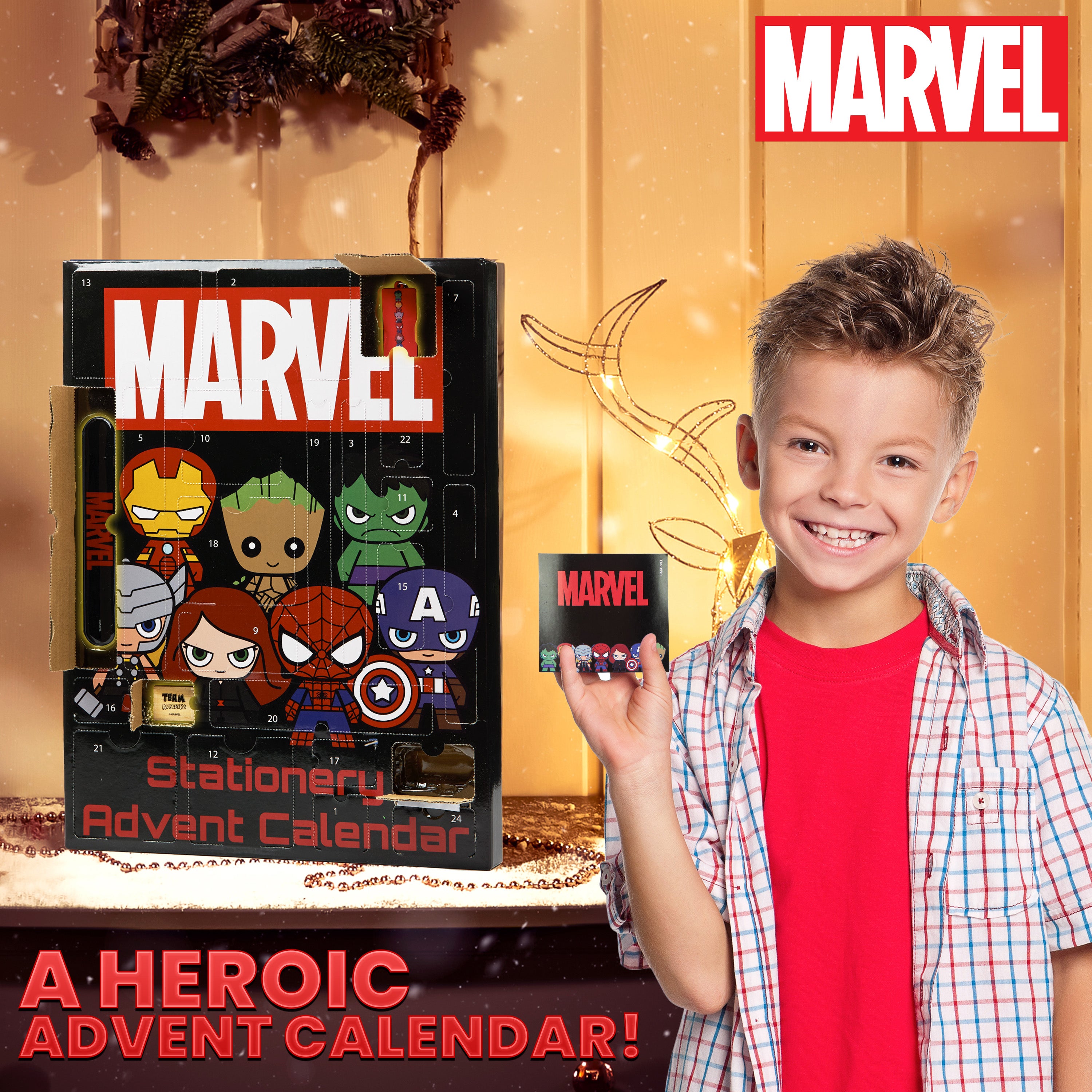 marvel-avengers-calendrier-de-l-avent-2025-papeterie-24-surprises image 4