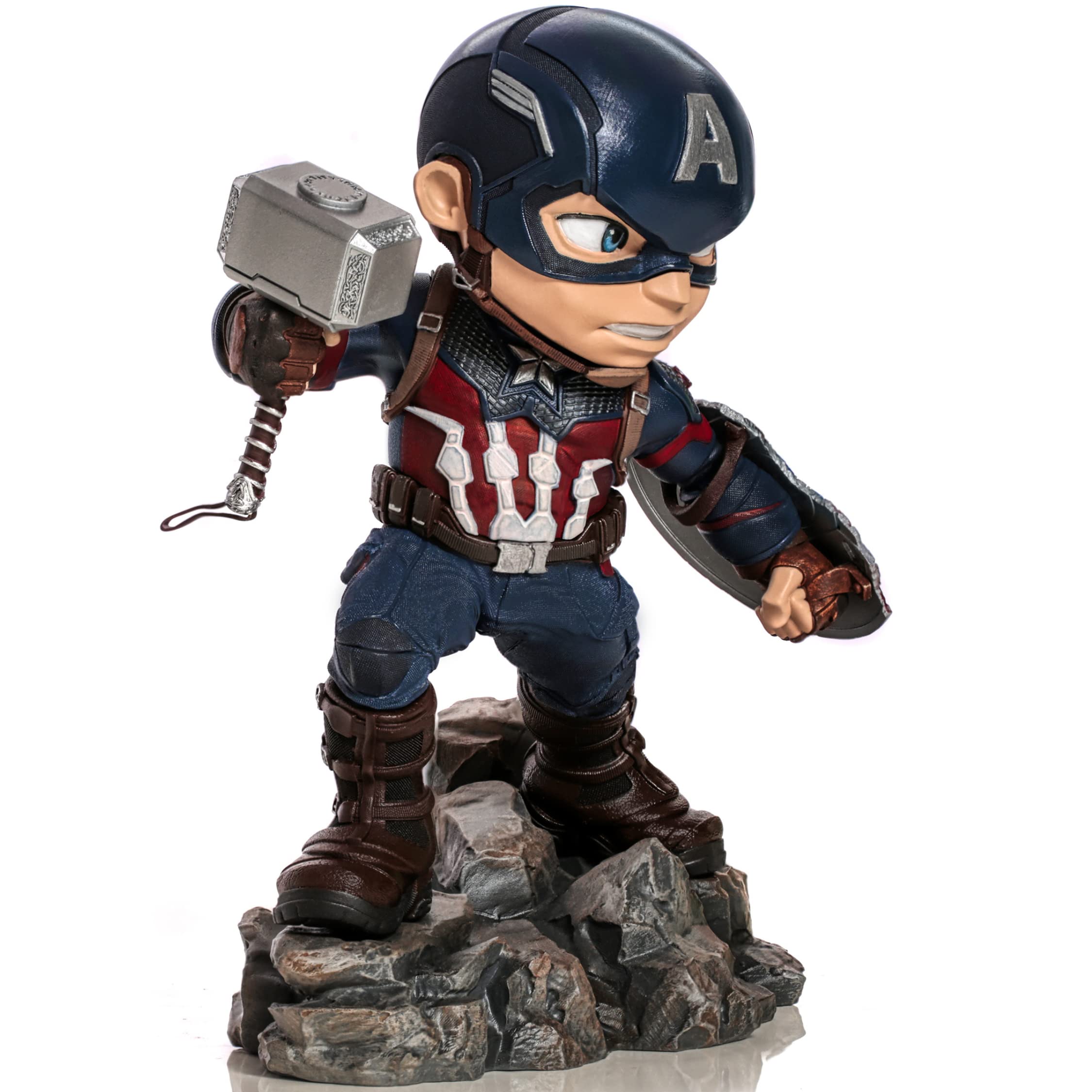 iron-studios-minico-captain-america-statue-endgame-15-cm image 3