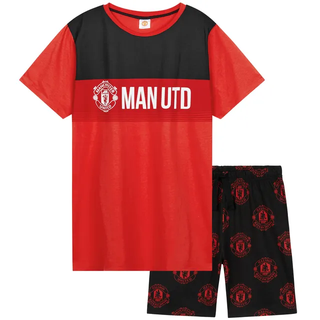 manchester-united-pyjama-short-garcon-coton-ete-5-6-ans image 1