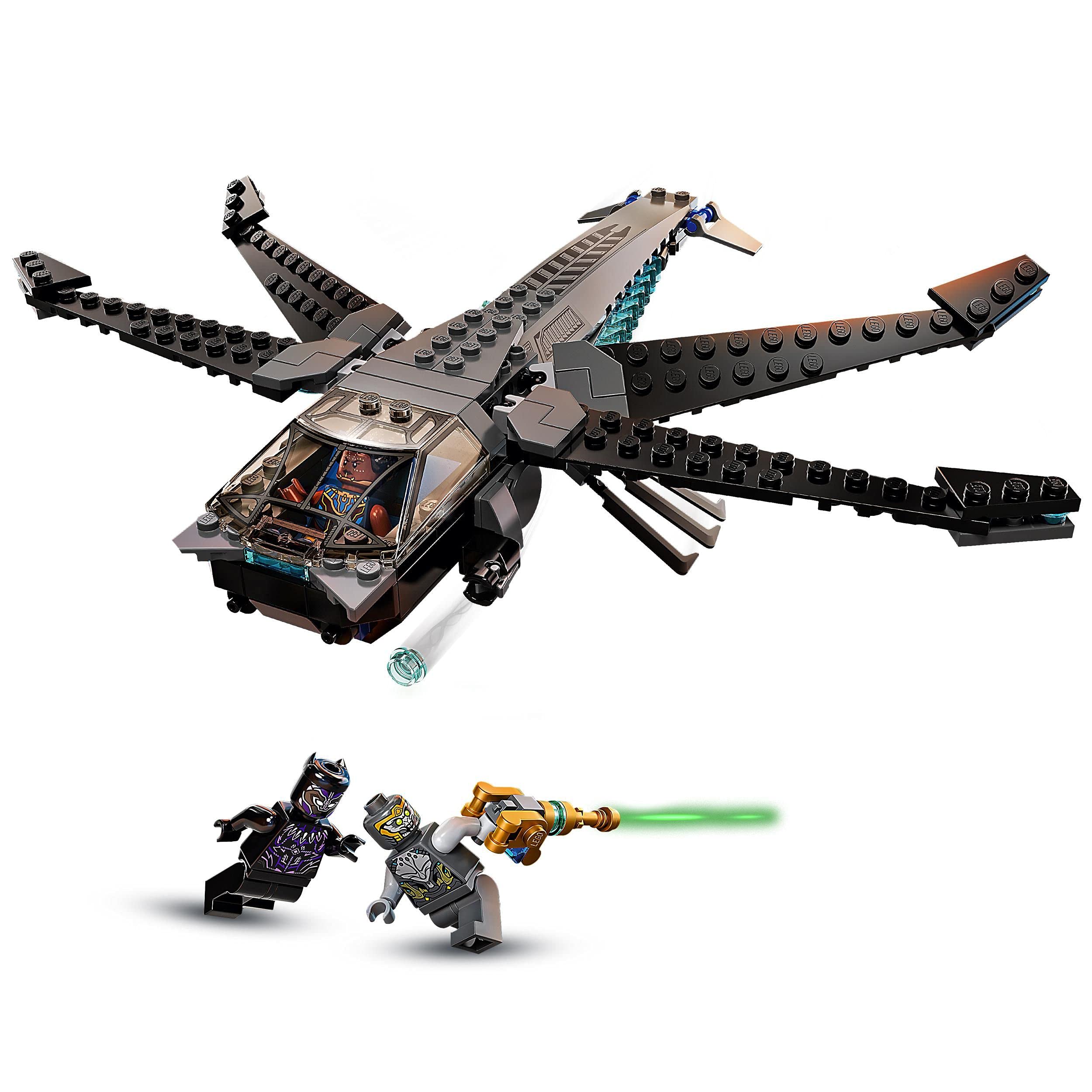 lego-marvel-76186-dragon-volant-black-panther-jeu-construction image 4