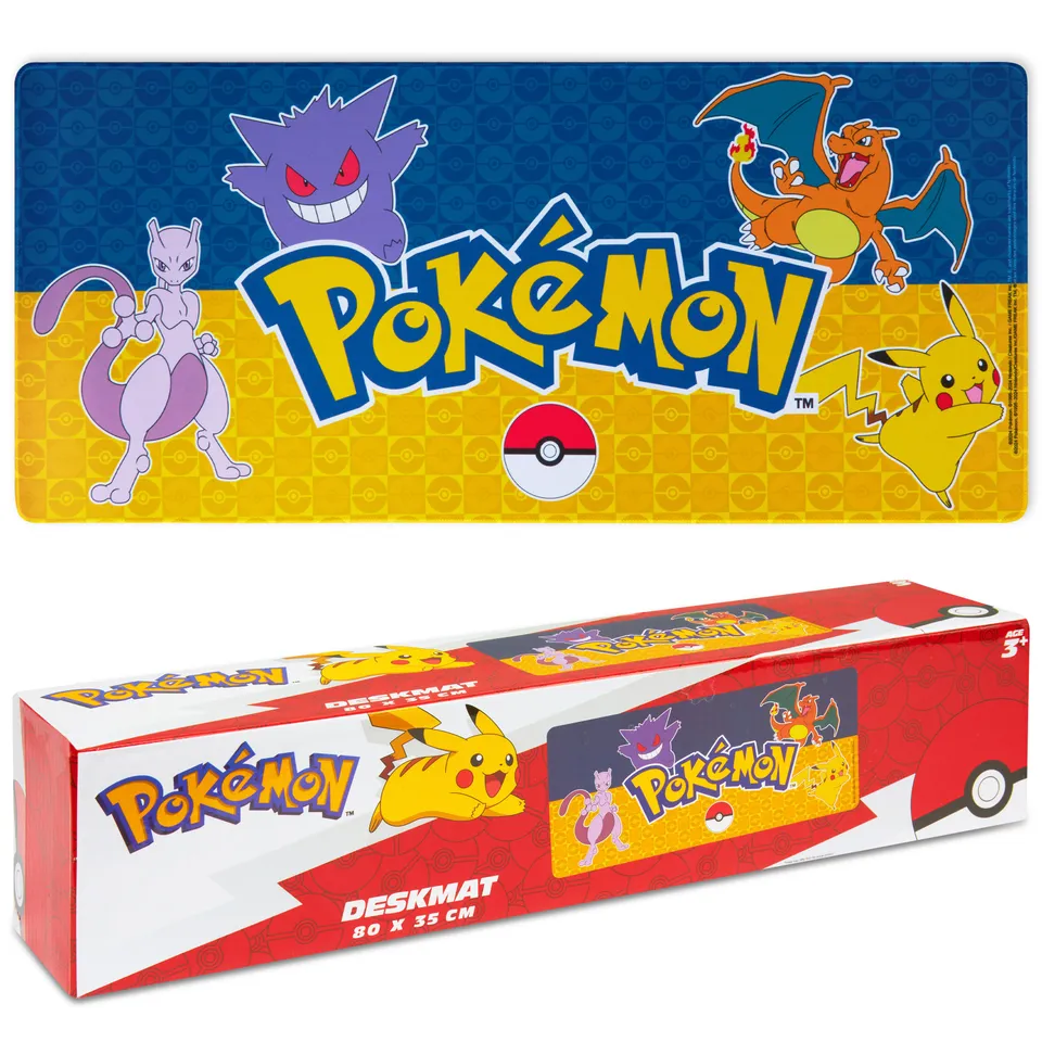 pok-mon-tapis-de-souris-xxl-bureau-gaming-80x35-cm-marine image 1