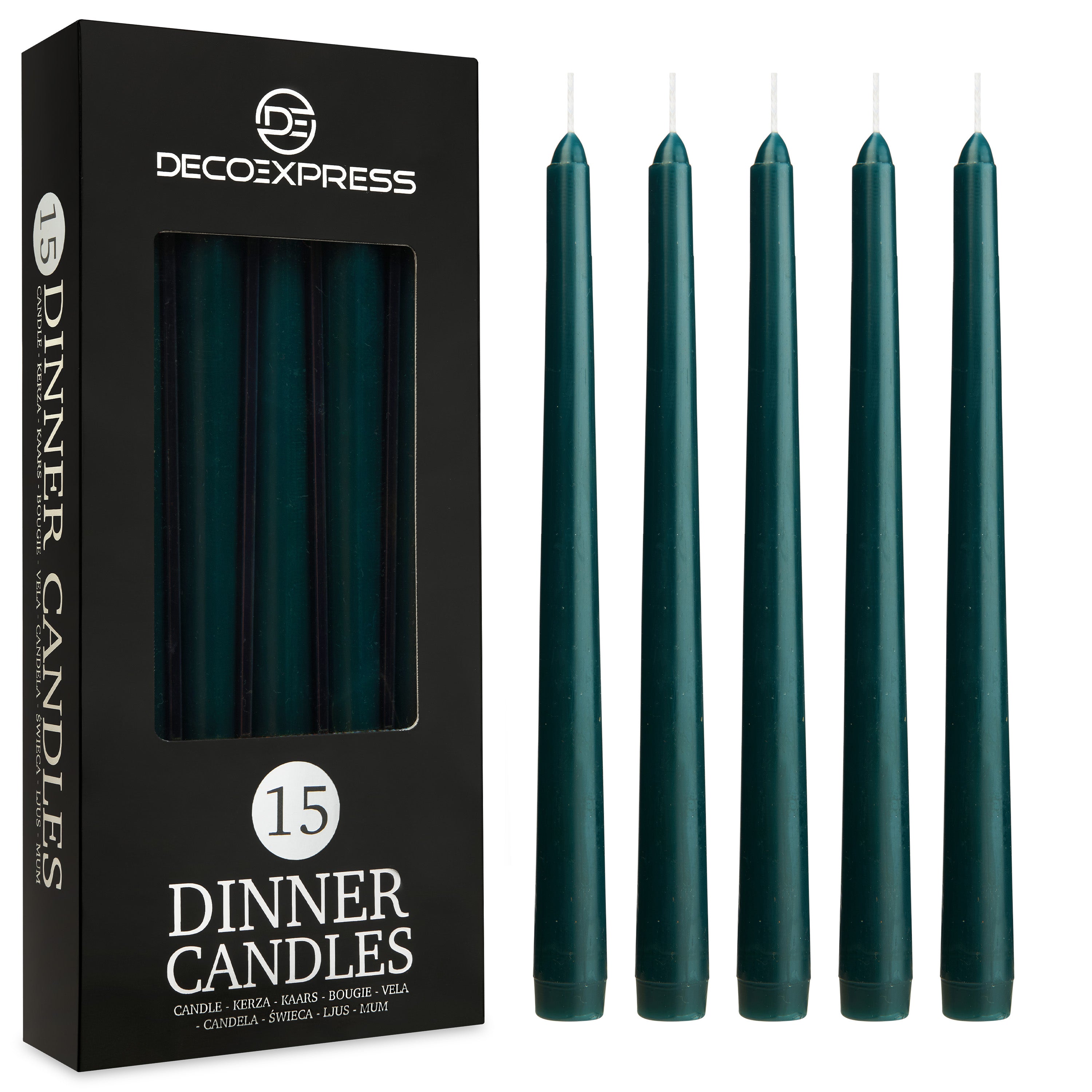 get-trend-home-bougies-chandelles-lot-15-non-parfum-es image 8