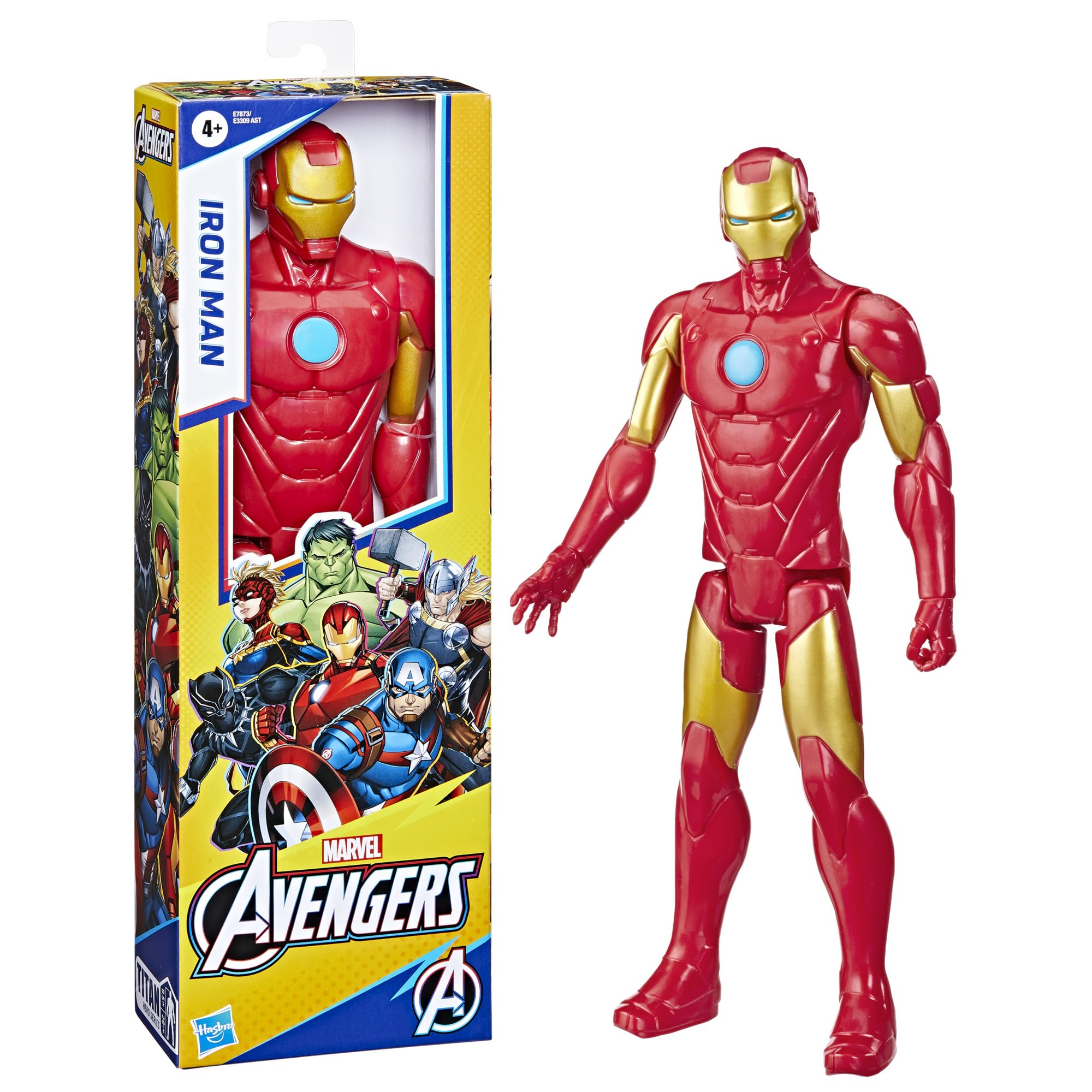 marvel-titan-hero-figurine-iron-man-30-cm-articul-e-4-ans image 2