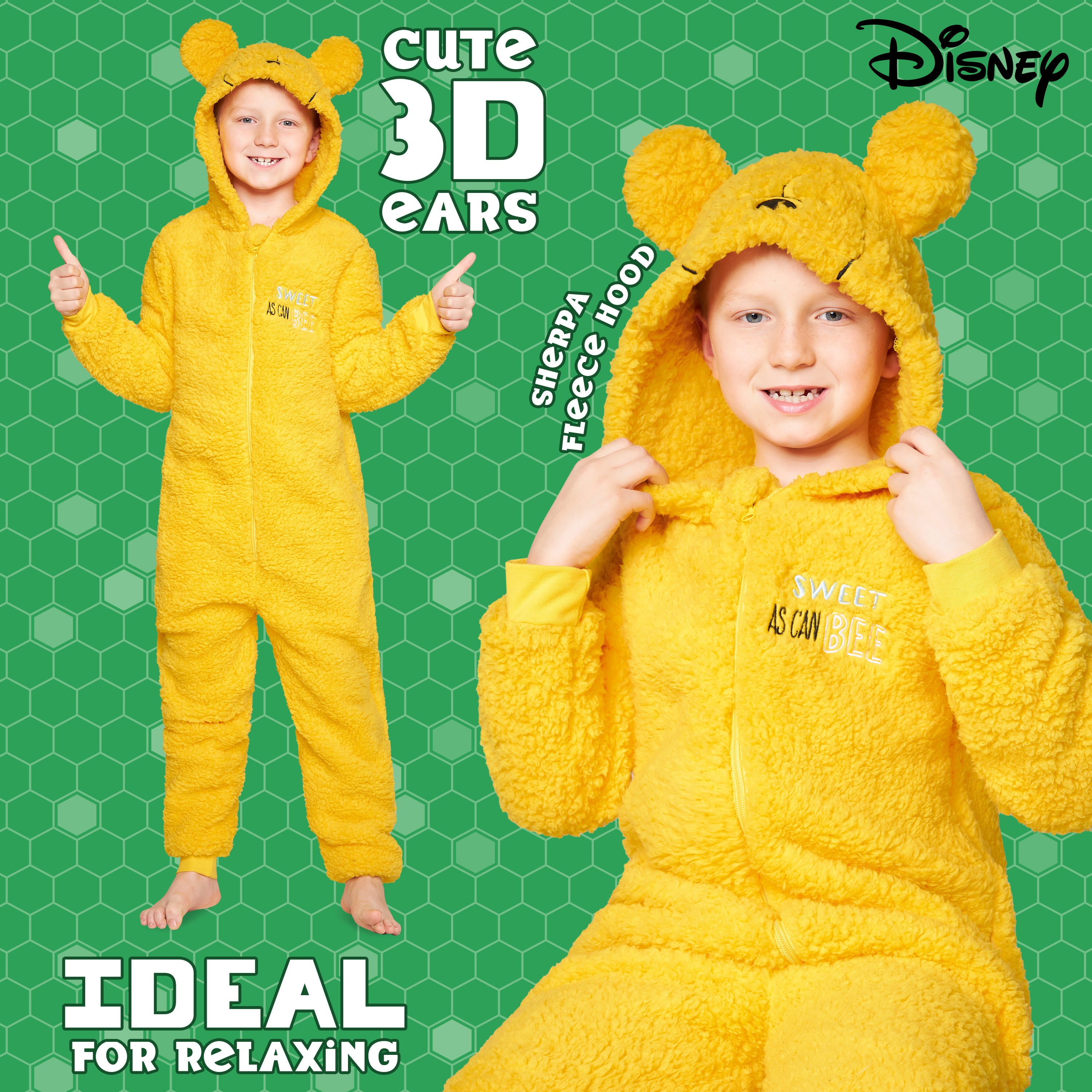 get-trend-boys-disney-grenouill-re-winnie-jaune-7-8-ans image 4