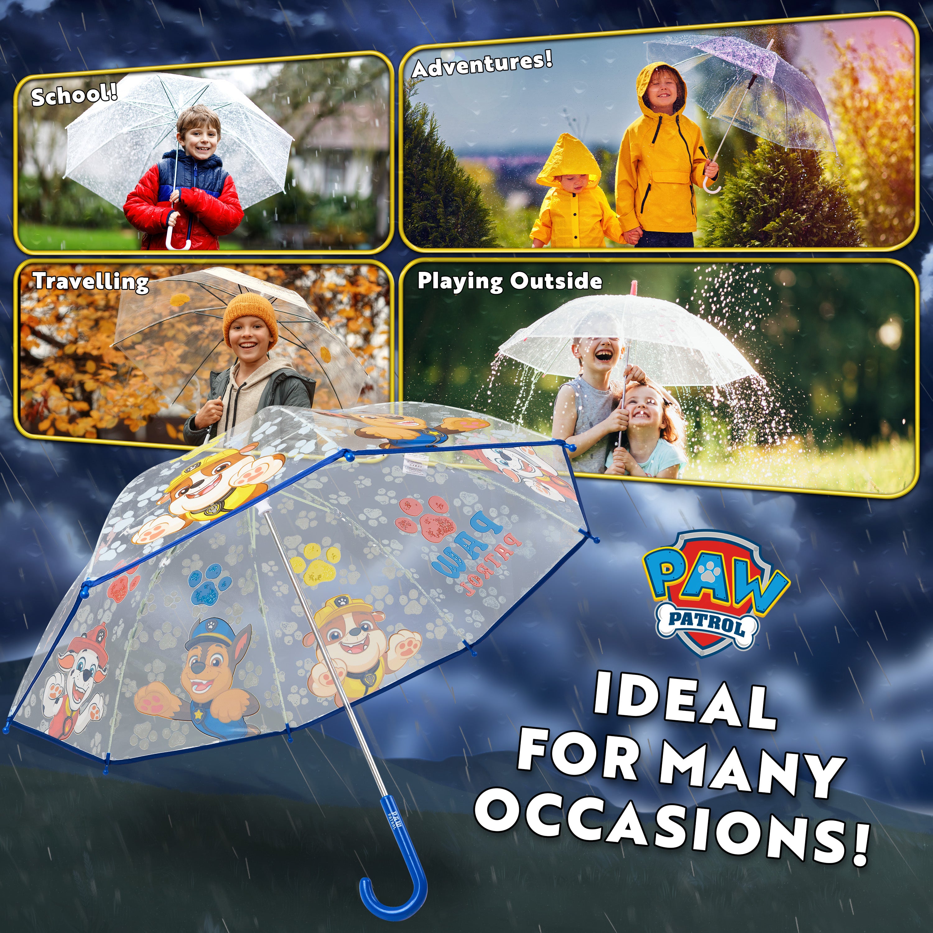 pat-patrouille-parapluie-enfant-cloche-transparent-l-ger image 4