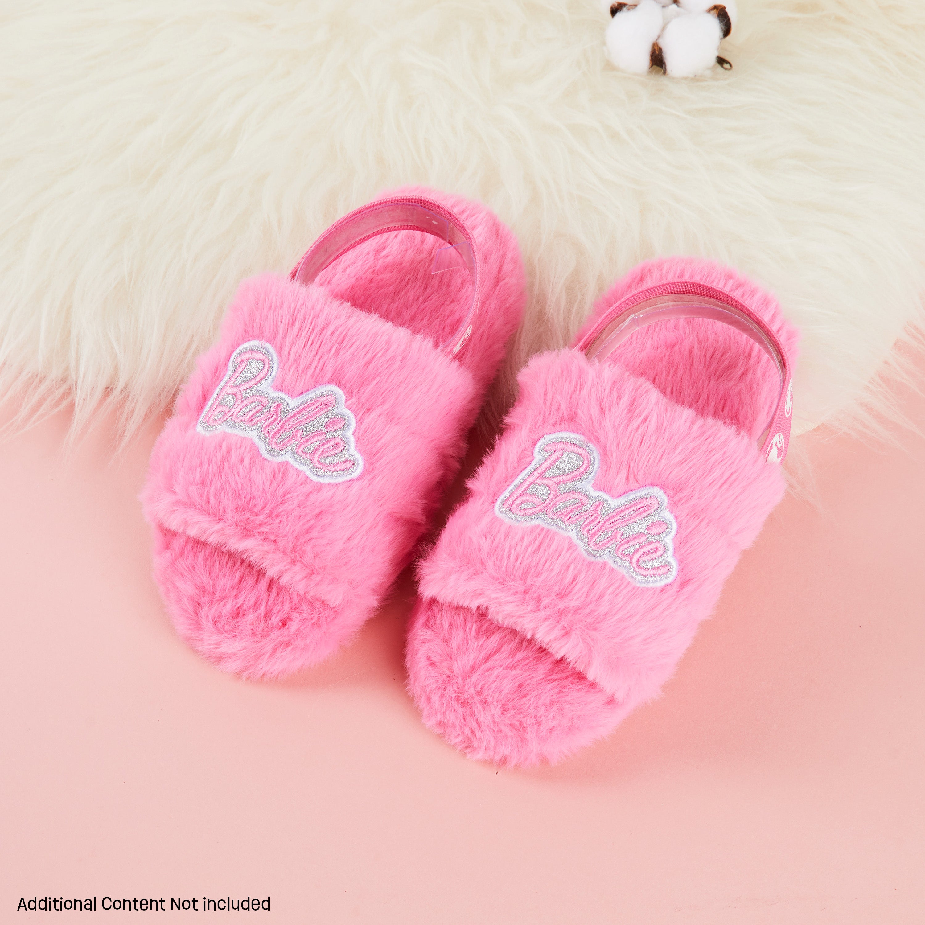 barbie-mules-pantoufles-pilou-pilou-roses-femme image 2