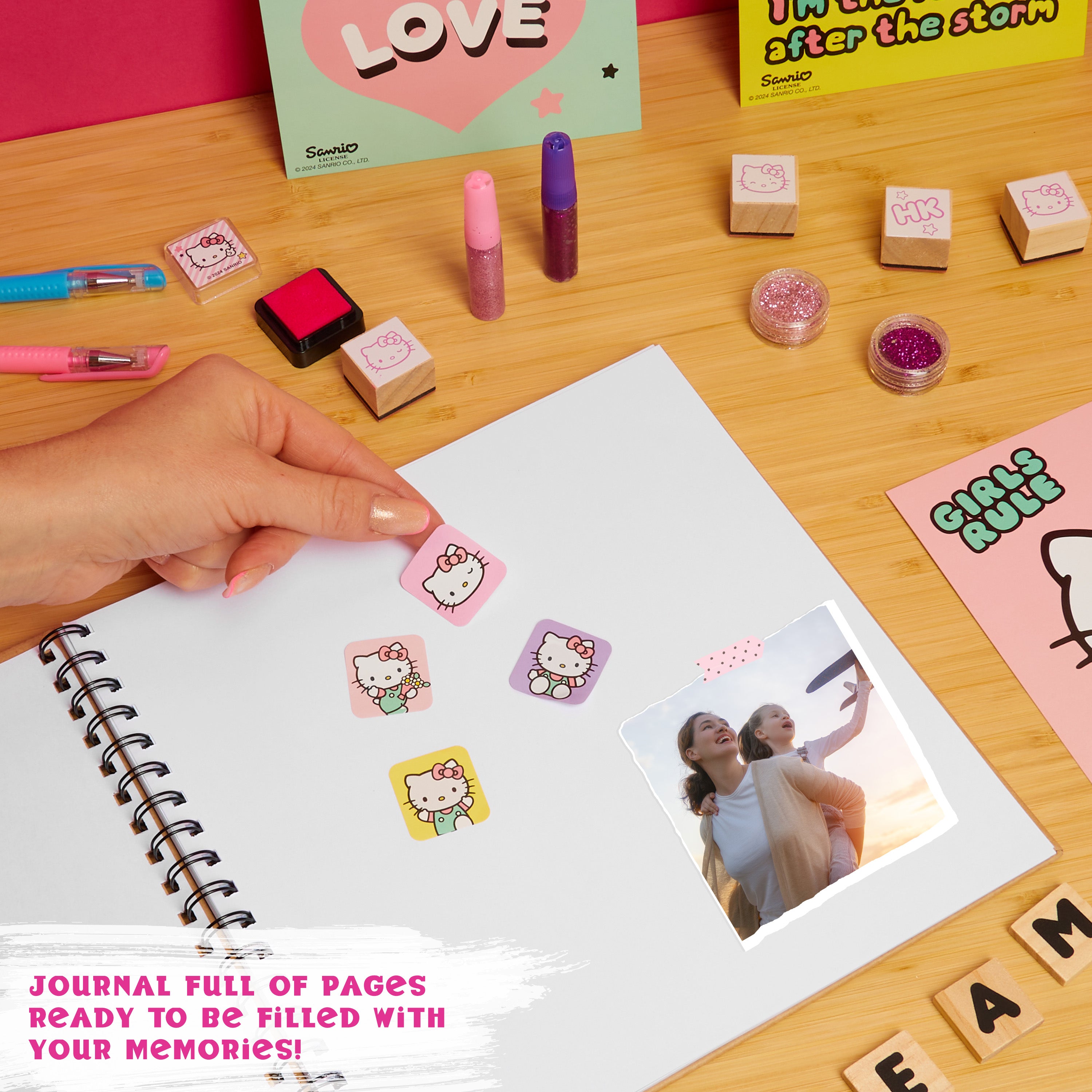 hello-kitty-kit-scrapbooking-enfant-stickers-album image 5