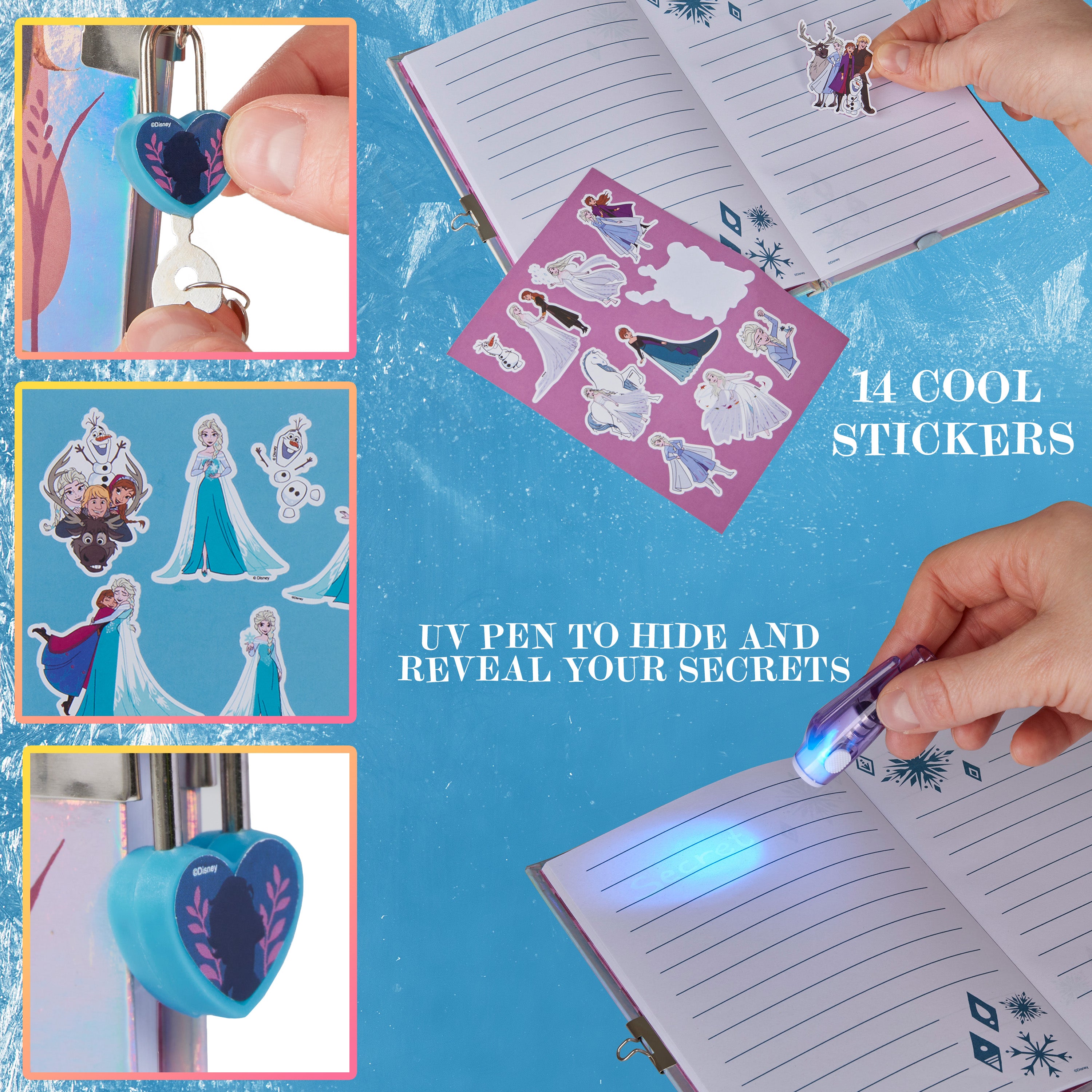disney-reine-des-neiges-journal-intime-fille-cadenas-bleu image 3