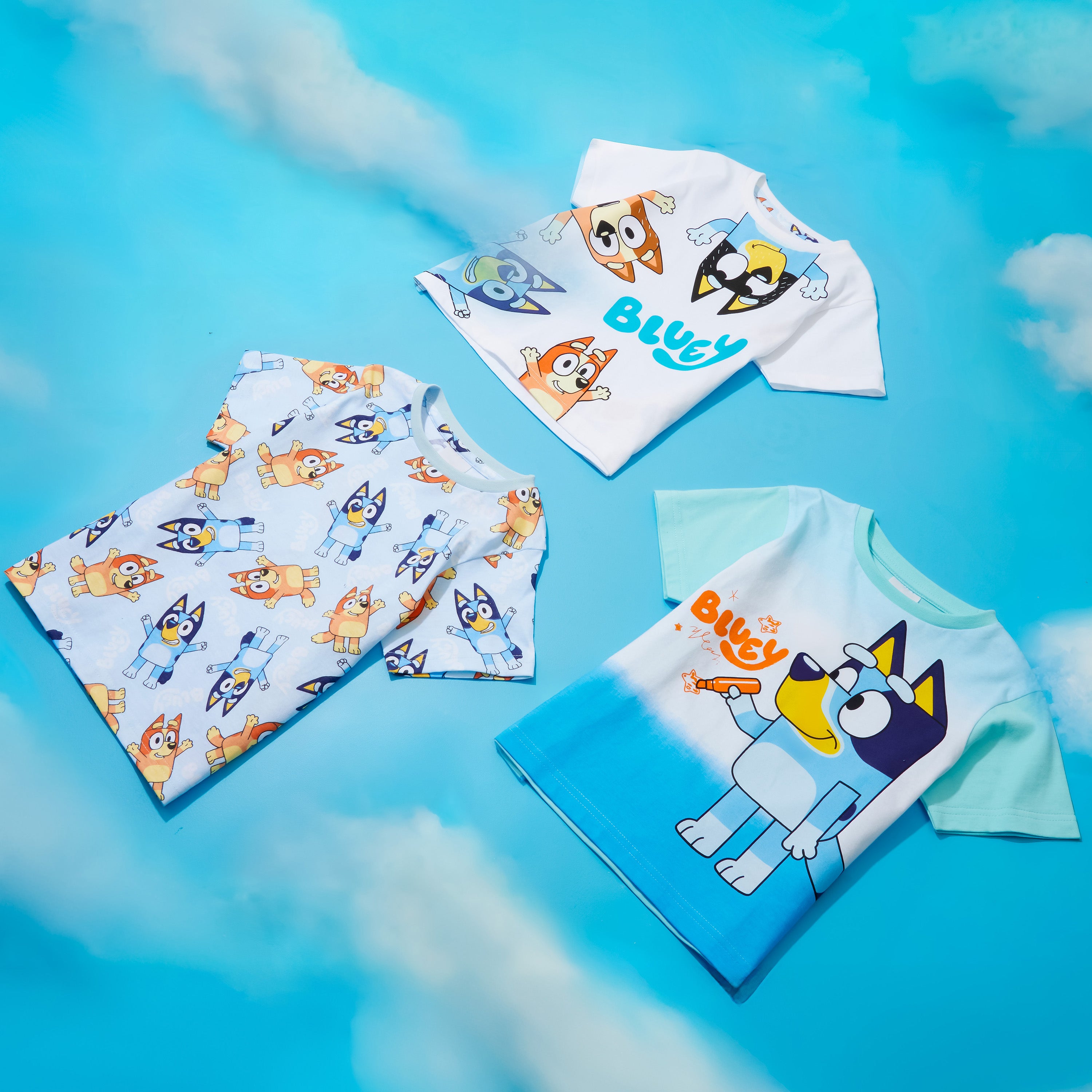 get-trend-boys-lot-3-t-shirts-gar-on-bluey-7-8-ans-coton image 5