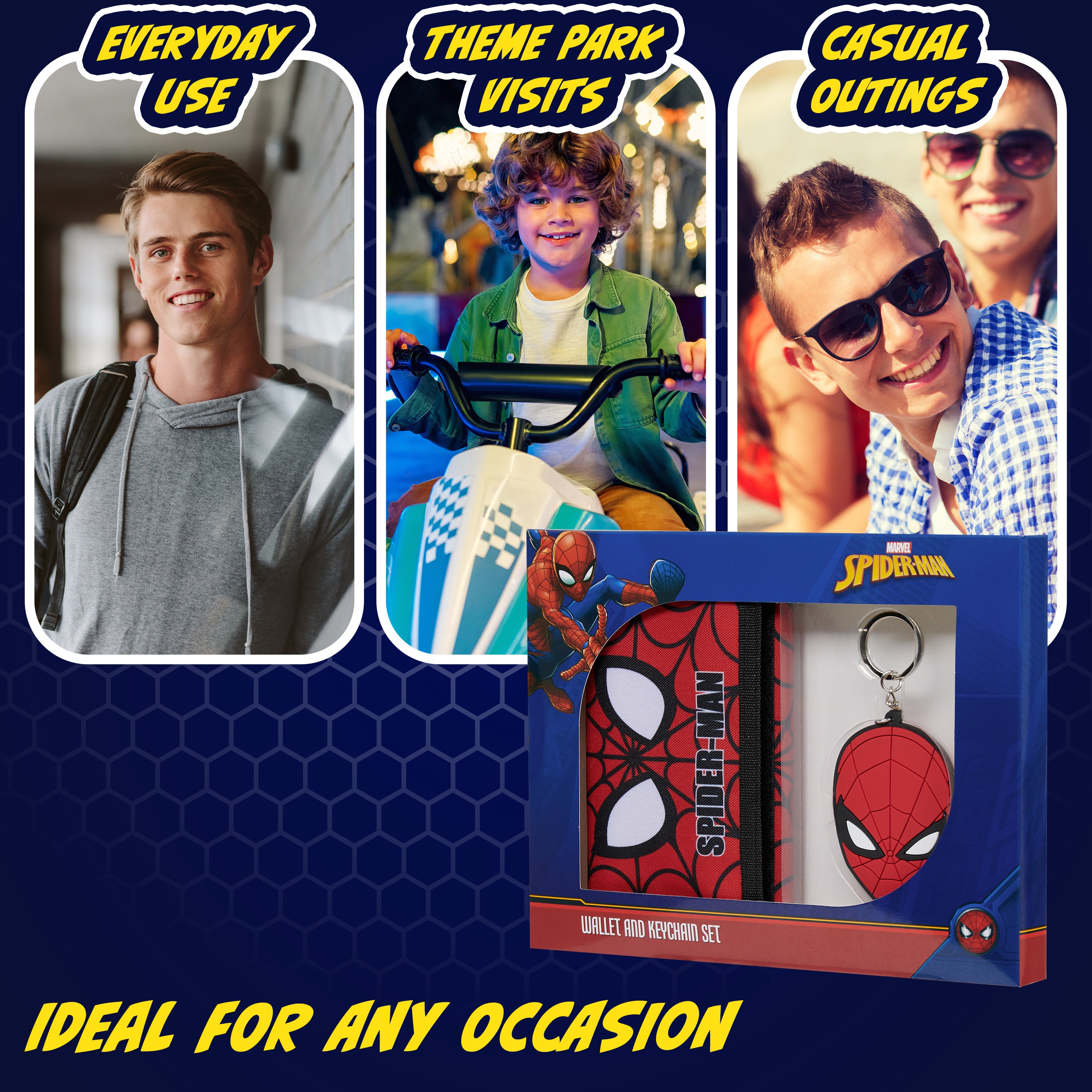 marvel-spiderman-portefeuille-enfant-rouge-porte-cl-s image 3