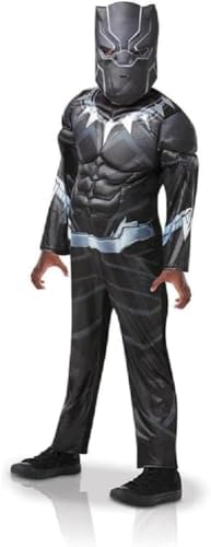 rubies-avengers-d-guisement-black-panther-enfant-5-6-ans-luxe image 6