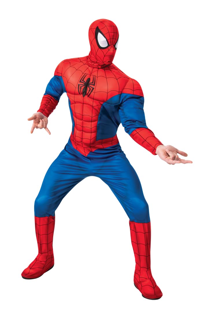 marvel-costumes-spider-man-d-guisement-luxe-adulte-m-l-muscles image 1
