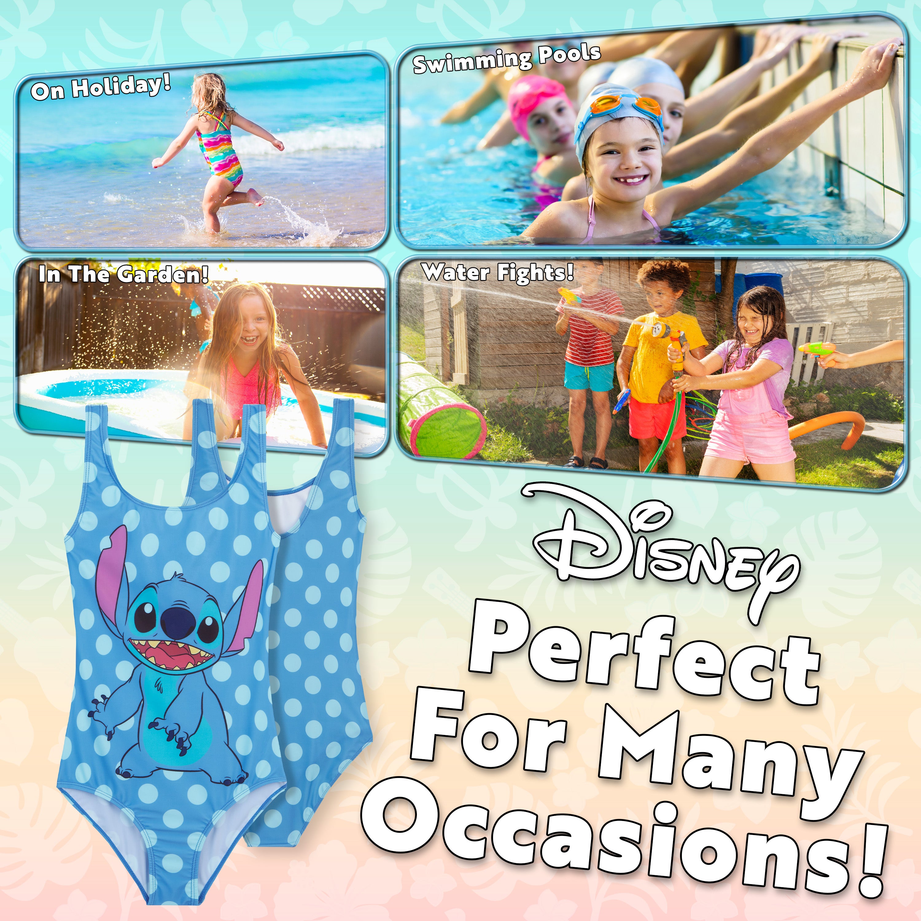 disney-stitch-maillot-de-bain-une-pi-ce-fille-7-8-ans image 4
