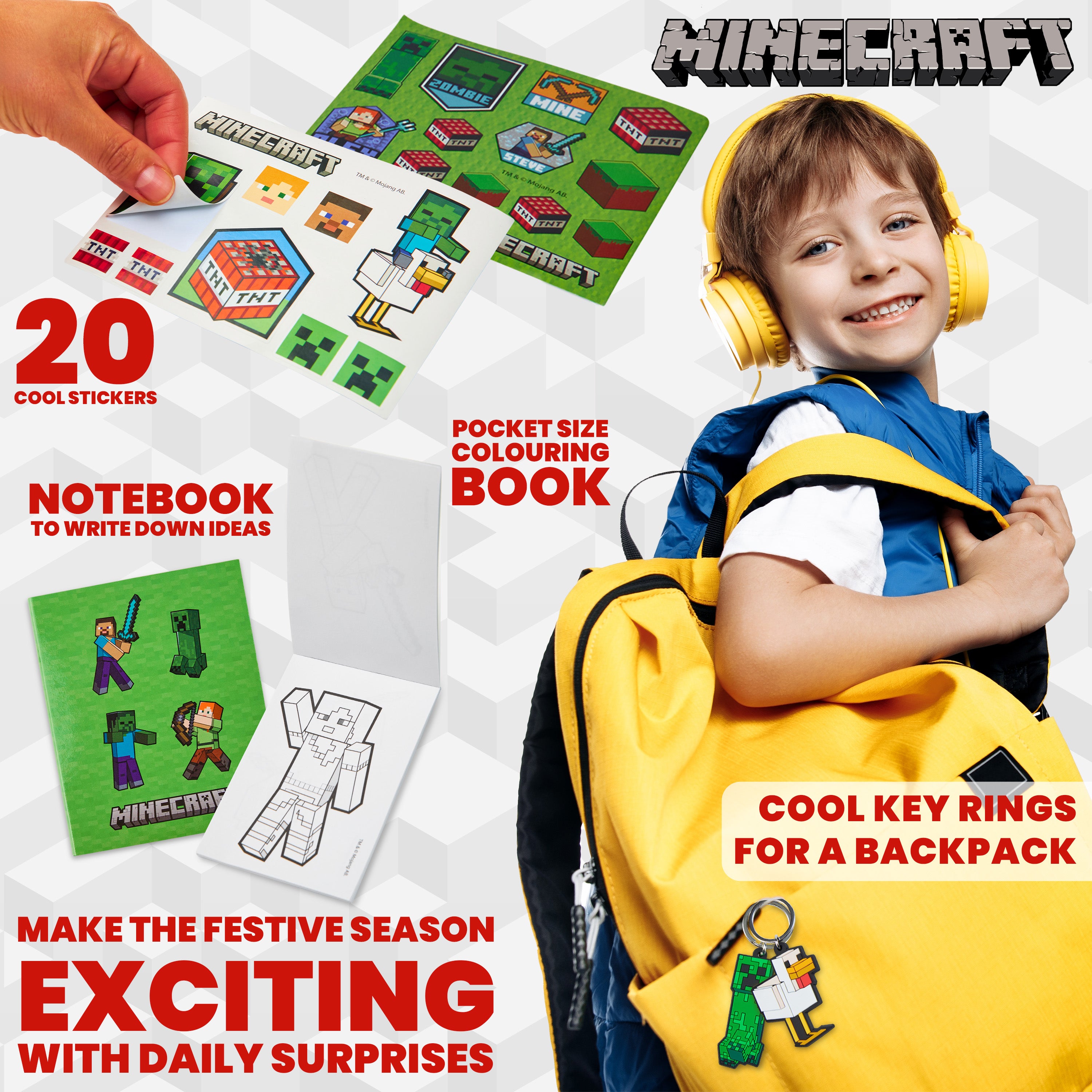 minecraft-calendrier-de-l-avent-2025-papeterie-24-surprises image 5