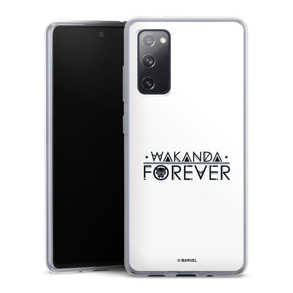 marvel-black-panther-wakanda-forever-coque-galaxy-s20-fe-silicone image 1