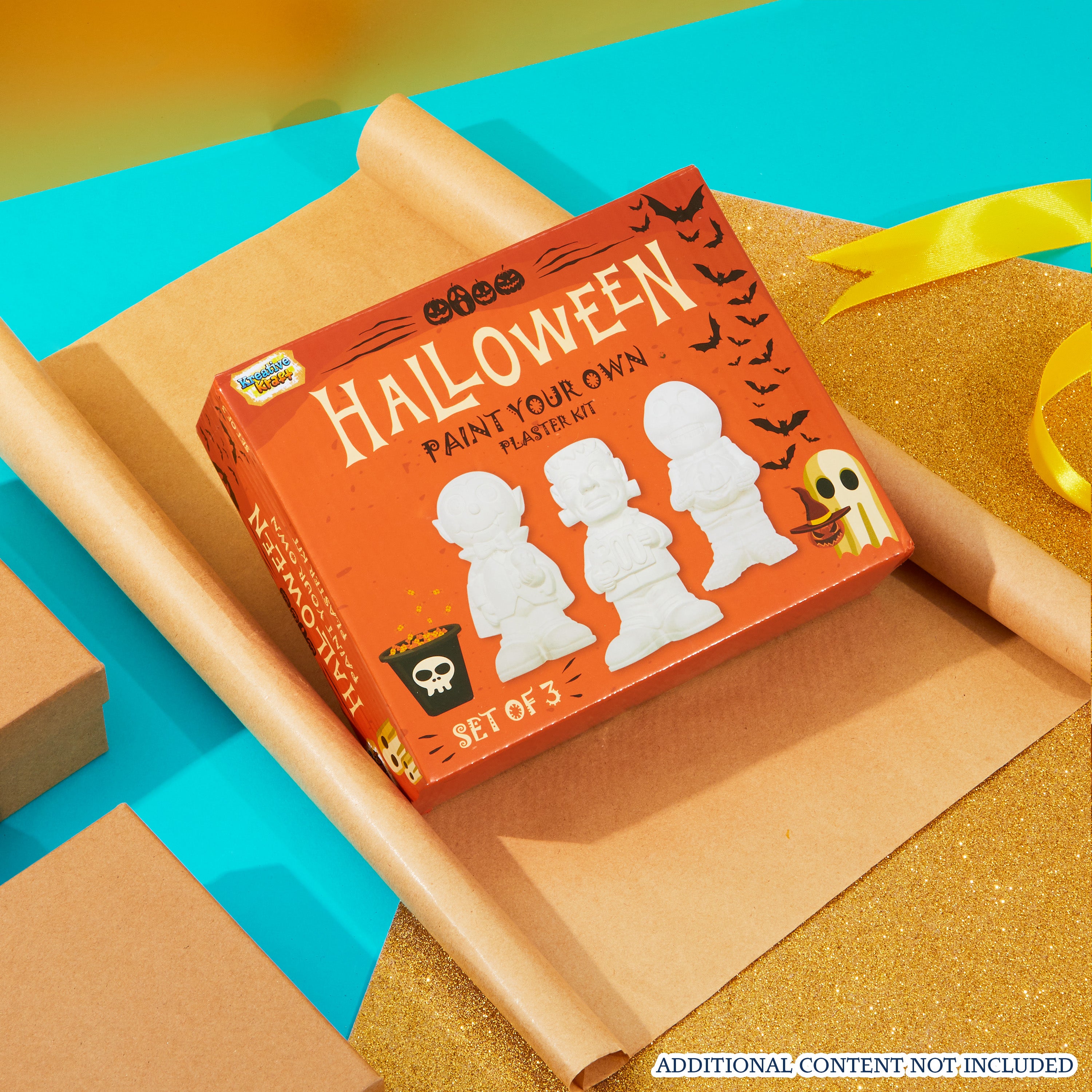 kreativekraft-kit-peinture-halloween-enfant-set-3-pl-tre image 2