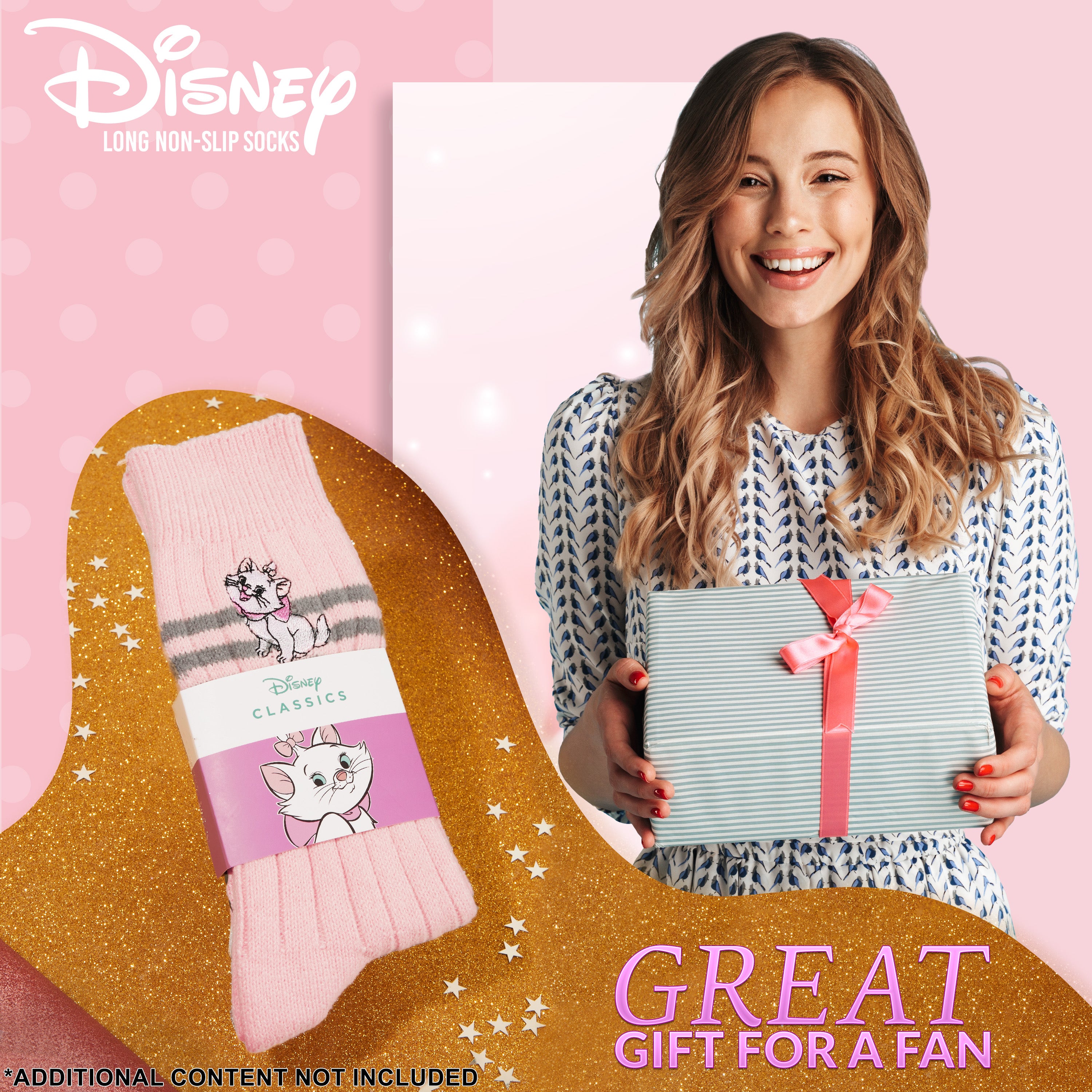 disney-chaussettes-pilou-femme-marie-antid-rapantes image 2