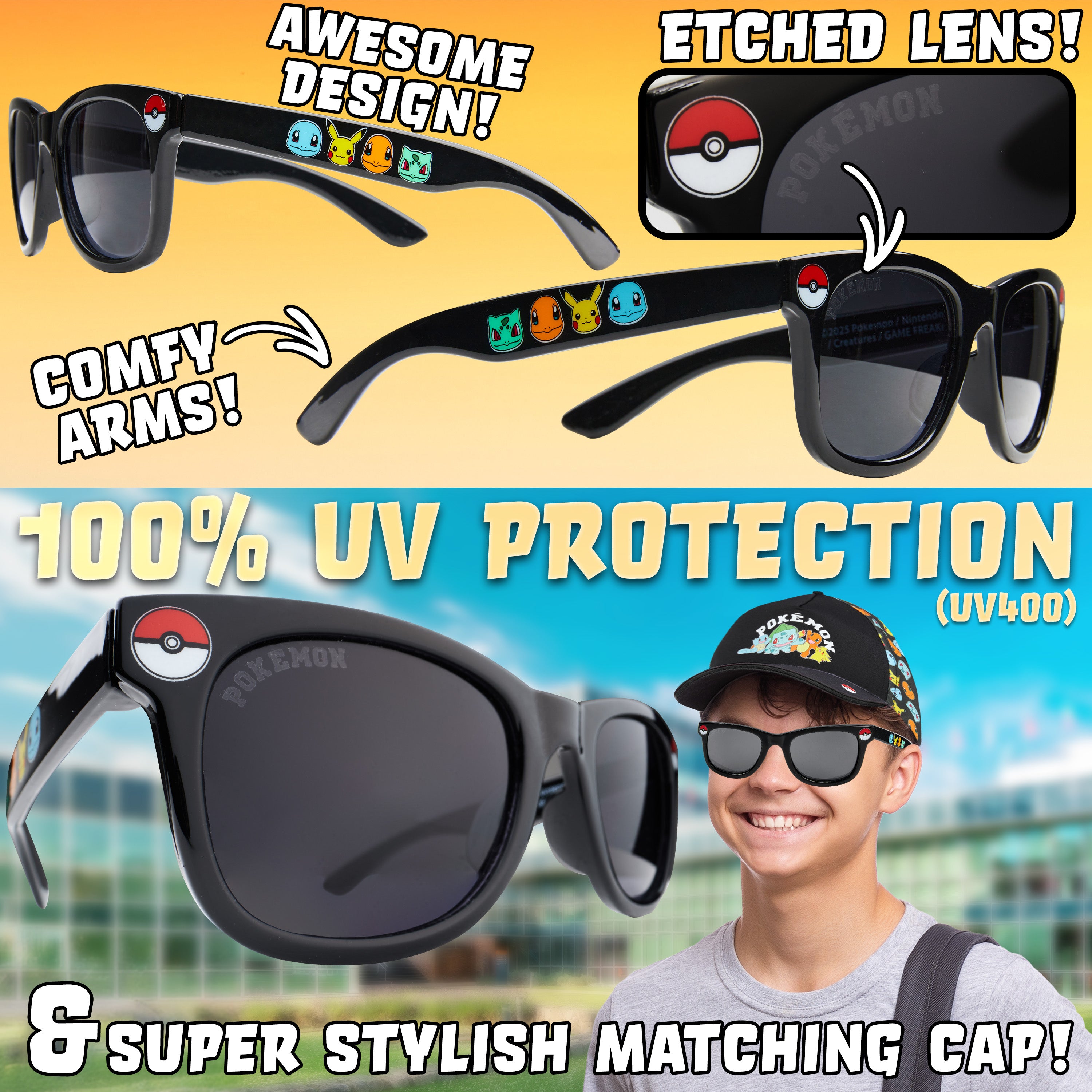get-trend-boys-set-casquette-lunettes-enfant-protection-uv image 3