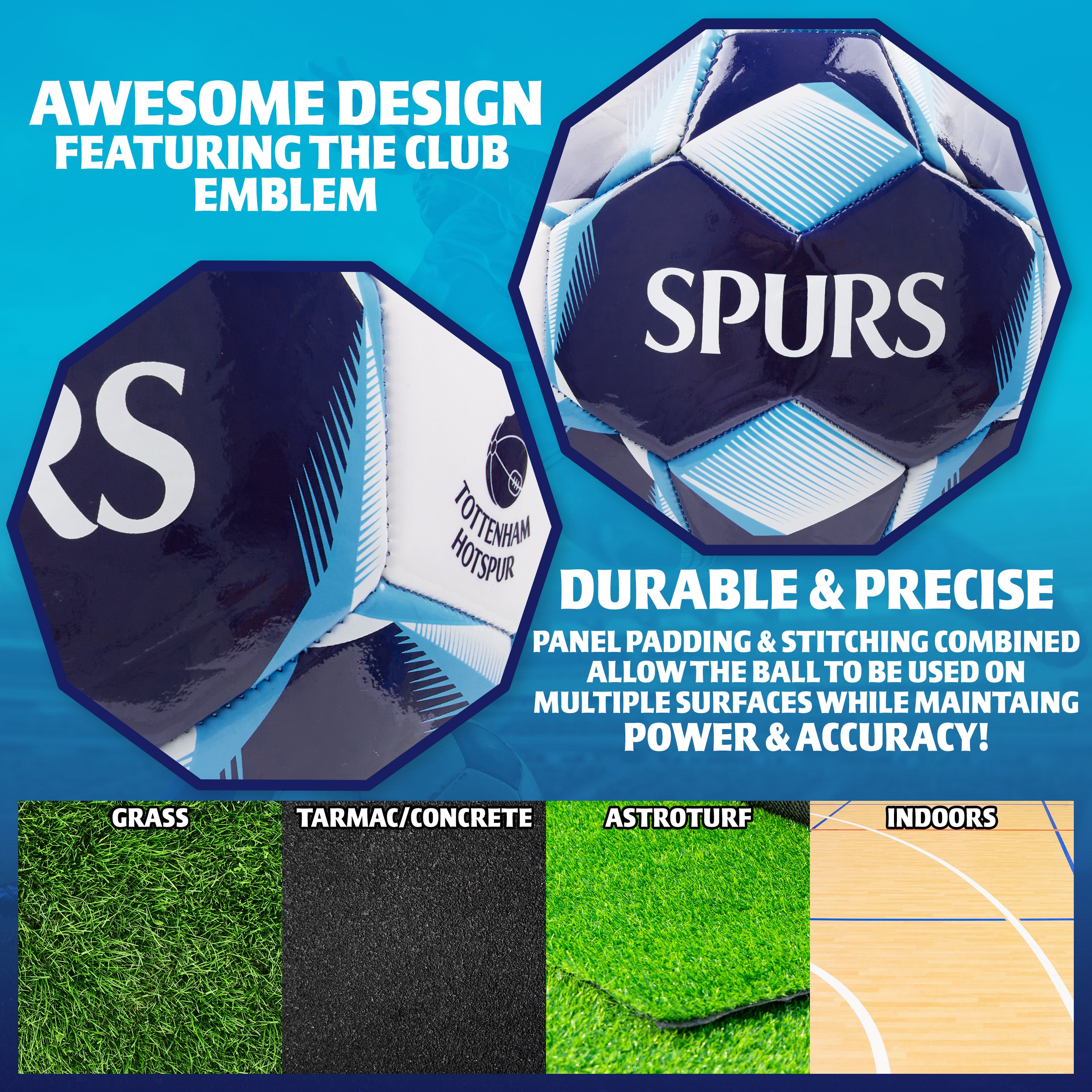 tottenham-hotspur-ballon-football-taille-5-adulte-entrainement image 5