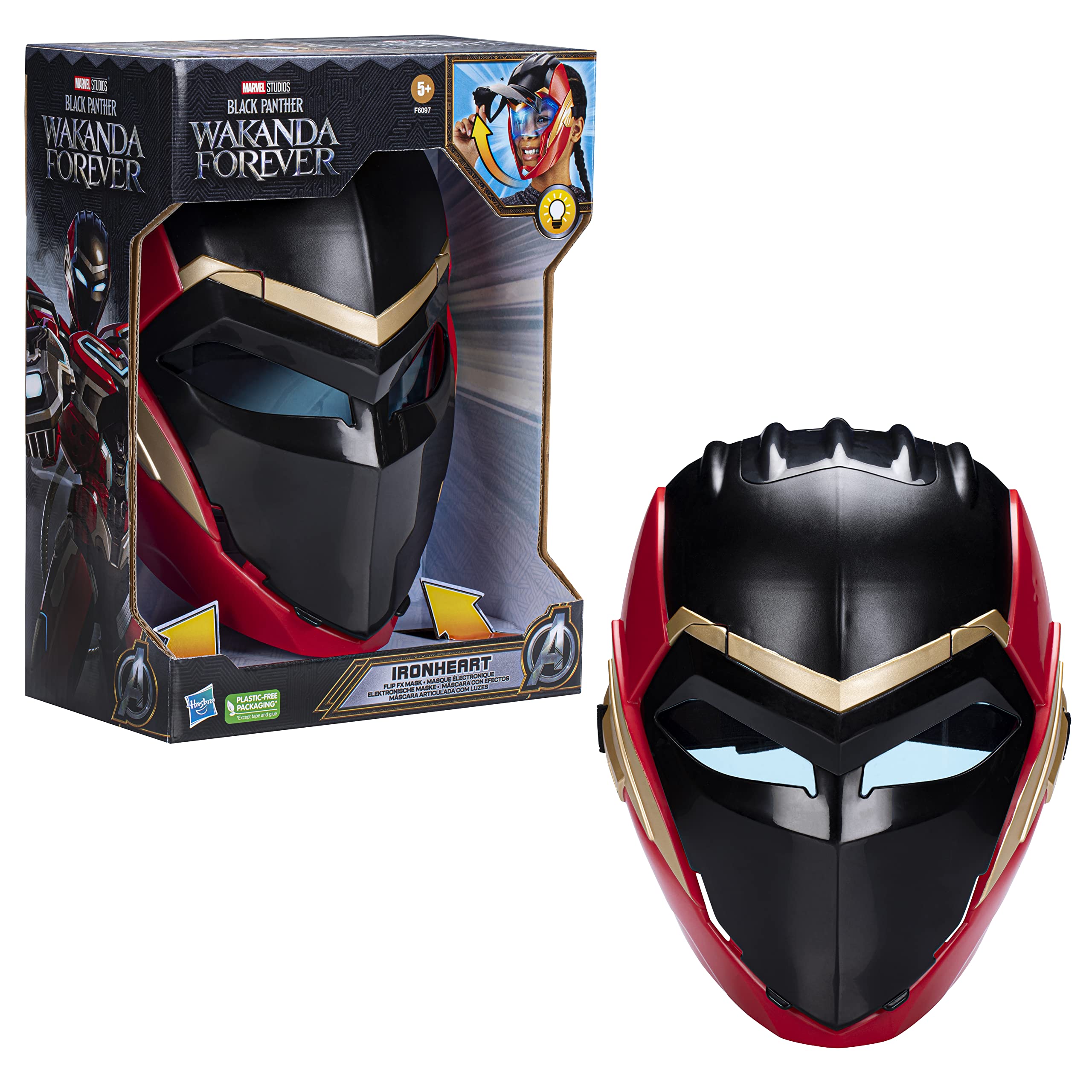 hasbro-marvel-wakanda-forever-ironheart-masque-led-enfant image 8