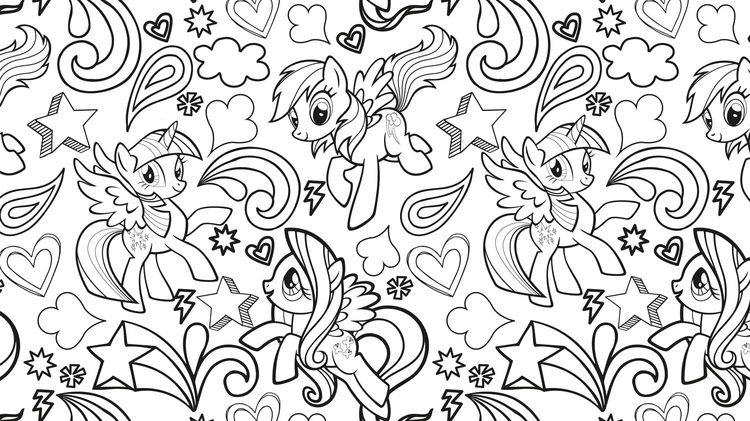 my-little-pony-colouring-with-friends-livre-coloriage-enfant-poney image 4