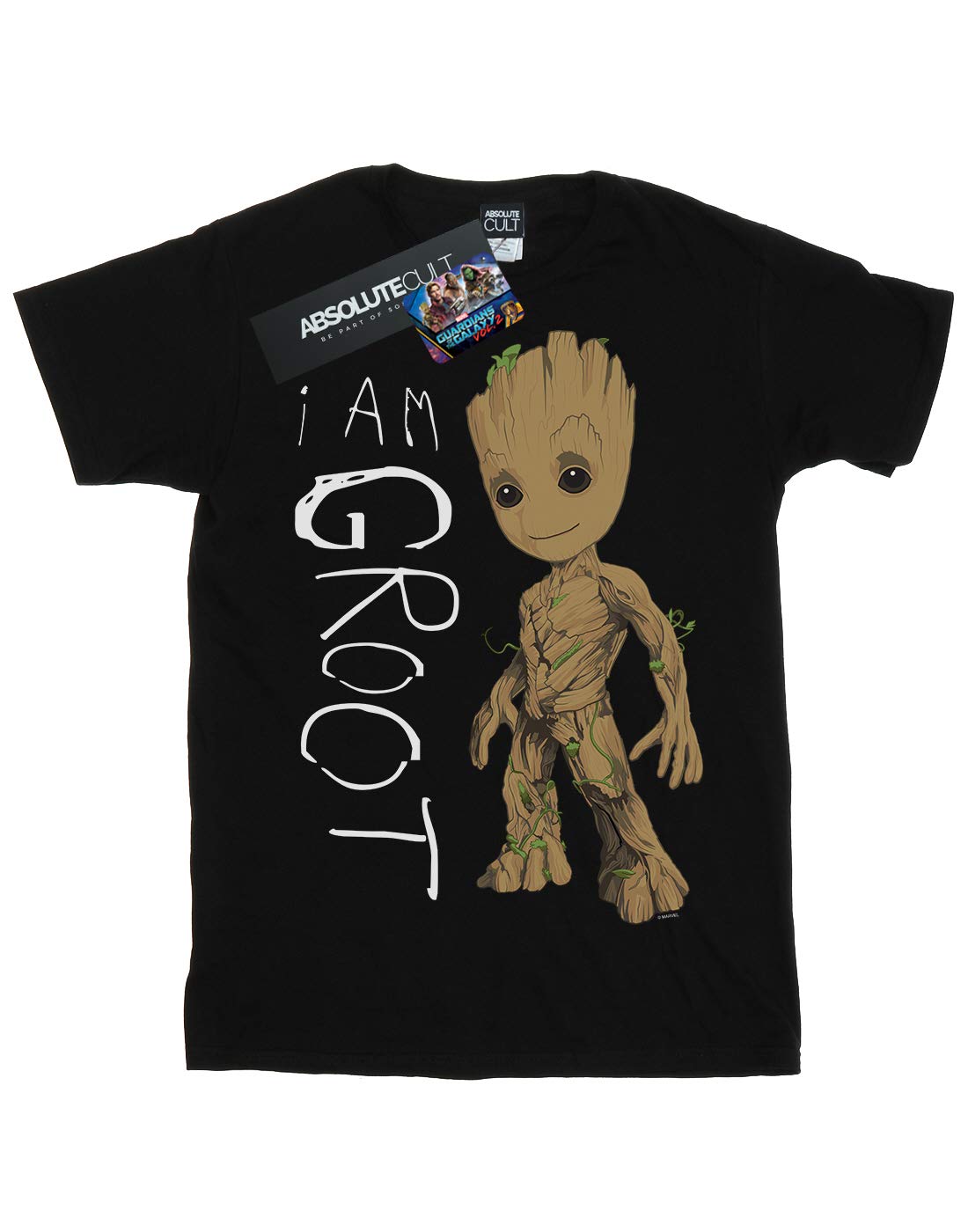 marvel-guardians-i-am-groot-scribbles-t-shirt-fille-coton-2 image 2