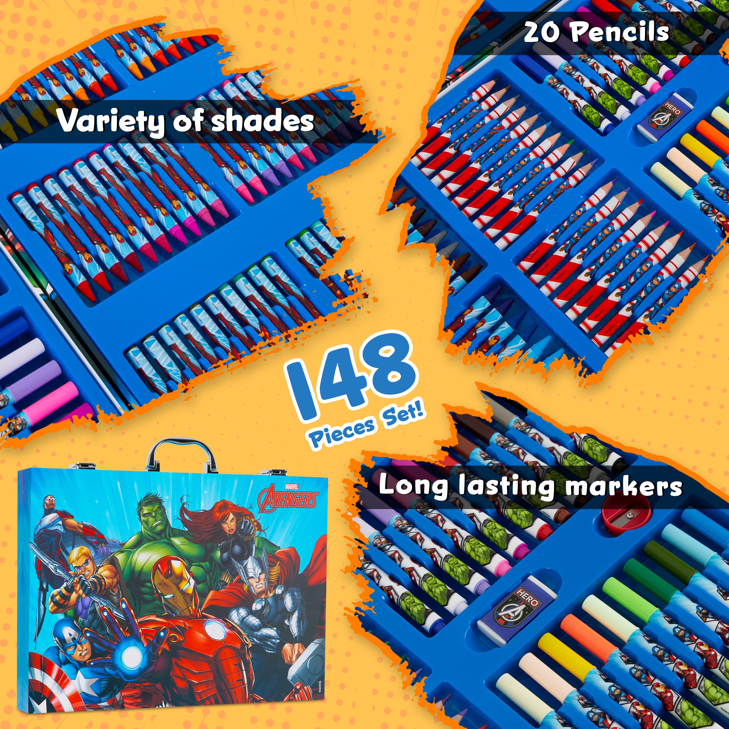 marvel-avengers-kit-dessin-enfant-130-pi-ces-multi-h-ros image 4