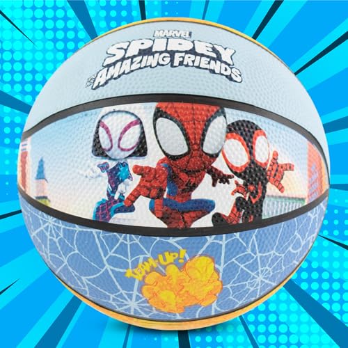 marvel-spidey-et-amis-ballon-basket-taille-3-caoutchouc image 6