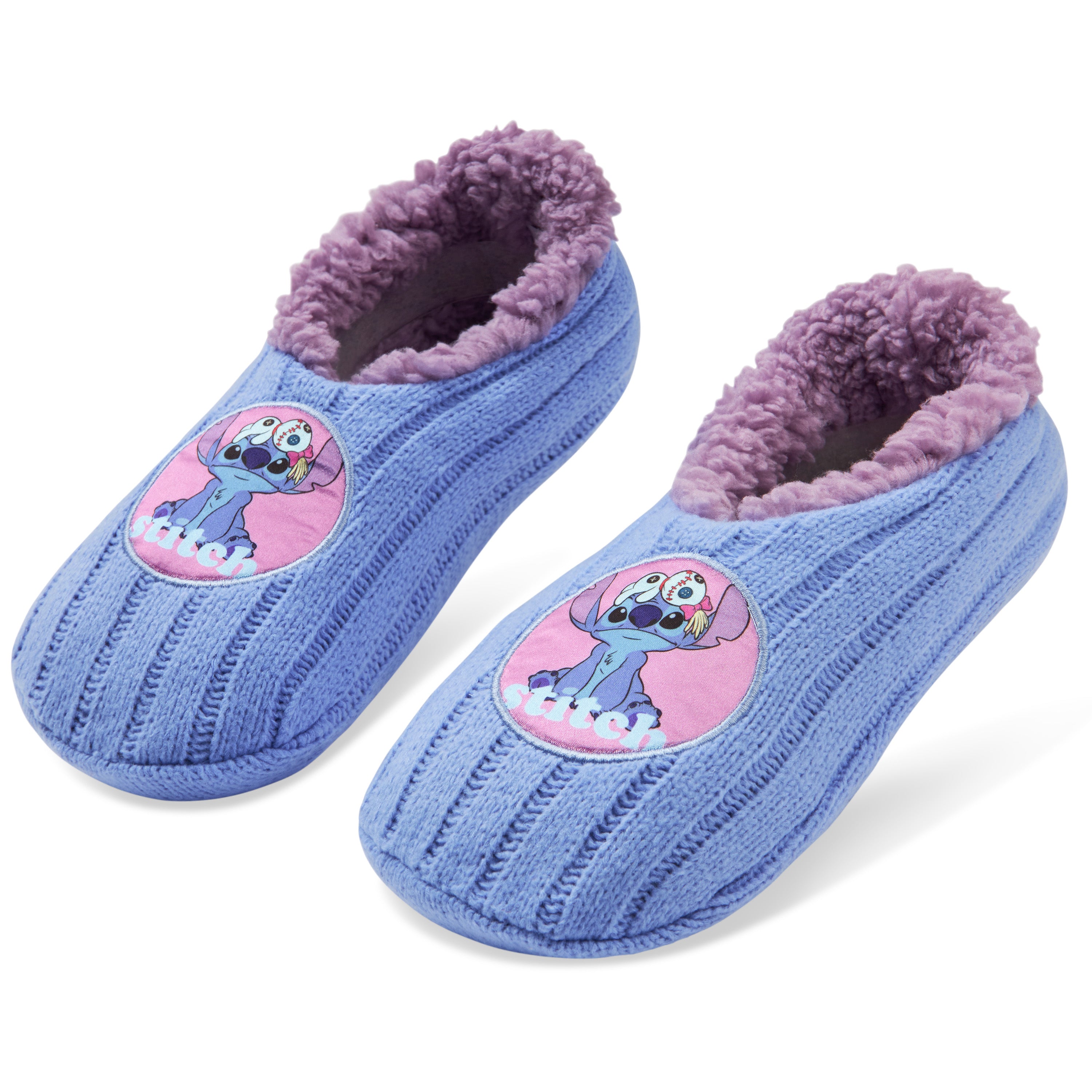 disney-ballerines-chaussons-femme-sherpa-antid-rapant image 1
