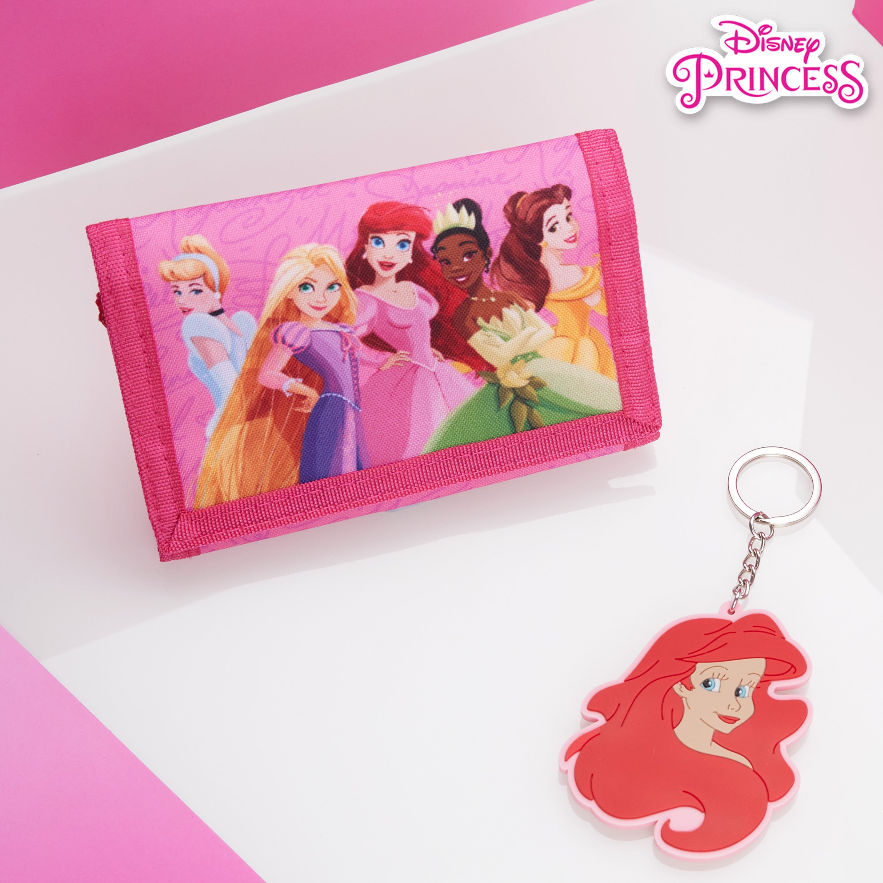 disney-princesses-portefeuille-enfant-rose-porte-cl-s image 2
