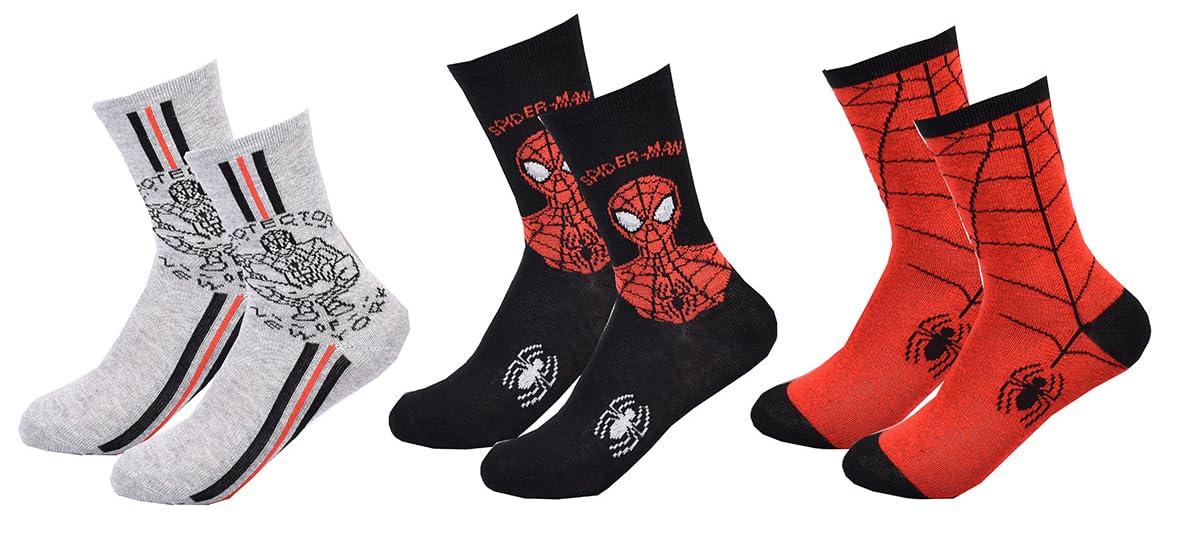 marvel-pack-3-paires-chaussettes-gar-on-coton image 3