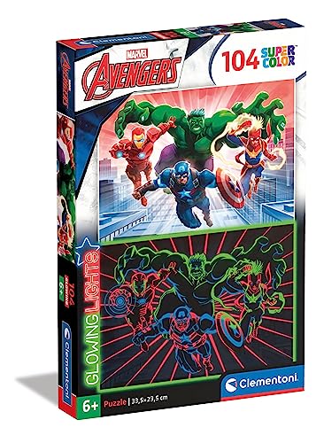marvel-avengers-puzzle-clementoni-104-pi-ces-phosphorescent-6-ans image 8