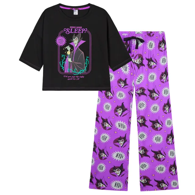 get-trend-disney-pyjama-femme-long-coton-m-chantes image 1