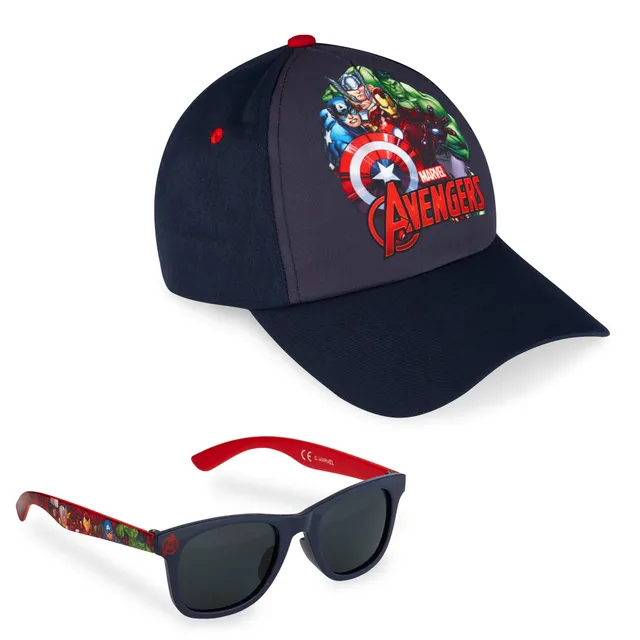 marvel-casquette-spiderman-lunettes-soleil-gar-on-set-t image 1
