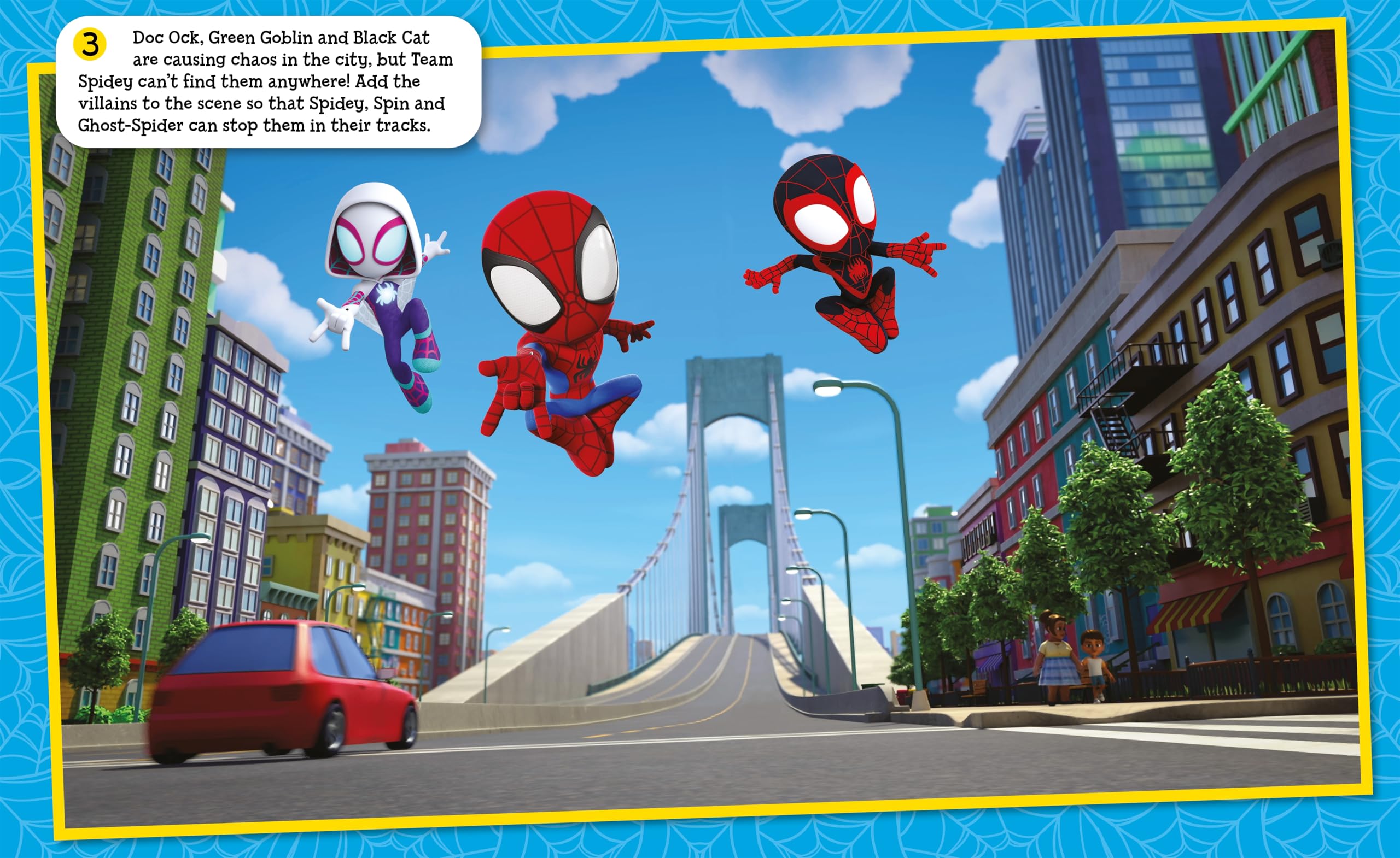 marvel-spidey-amazing-friends-livre-stickers-sc-nes-h-ro-ques image 3