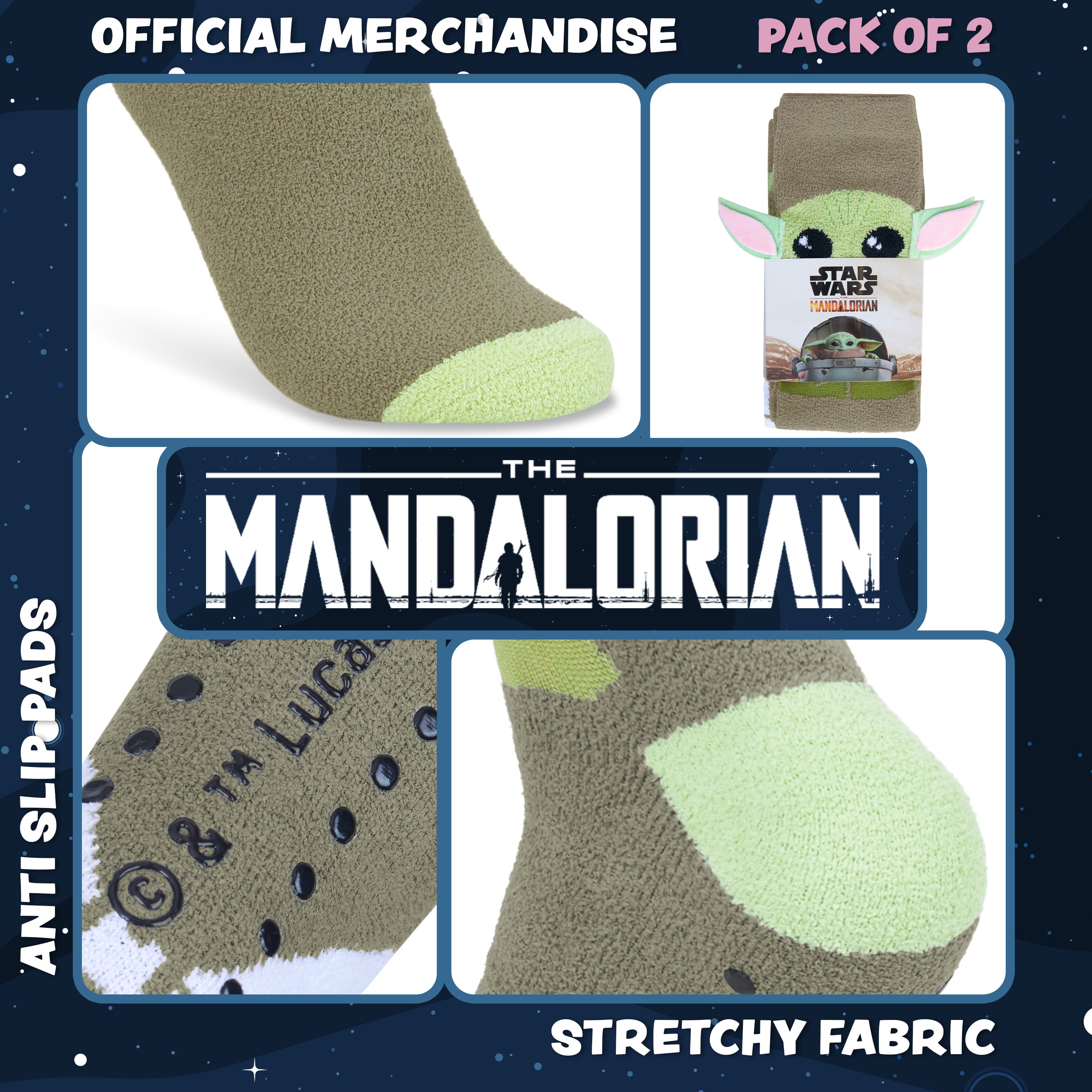 mandalorian-chaussettes-pilou-femme-lot-2 image 5
