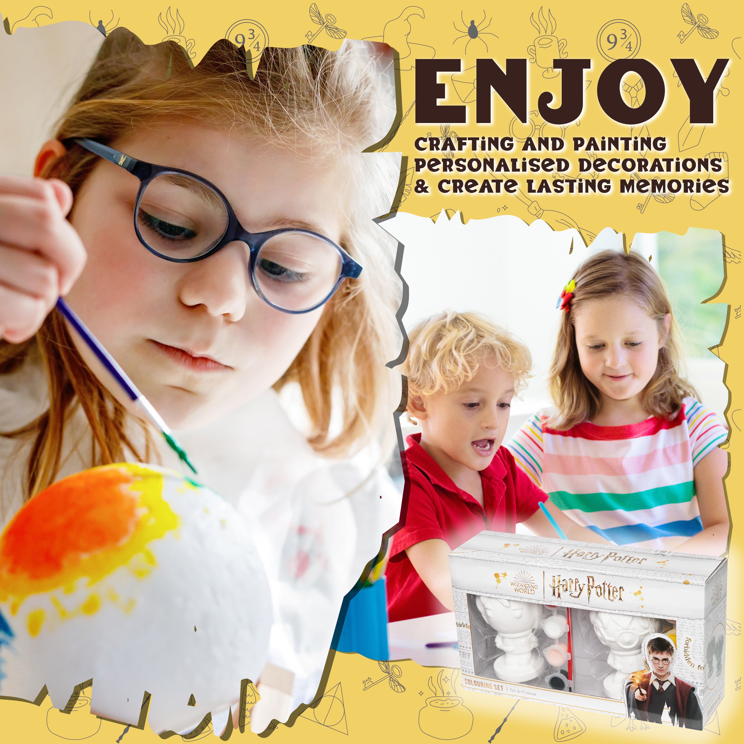 get-trend-harry-potter-kit-peinture-enfant-figurines-peindre image 2