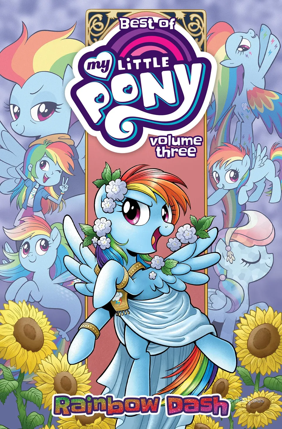 my-little-pony-best-of-vol-3-rainbow-dash-livre-bd image 1