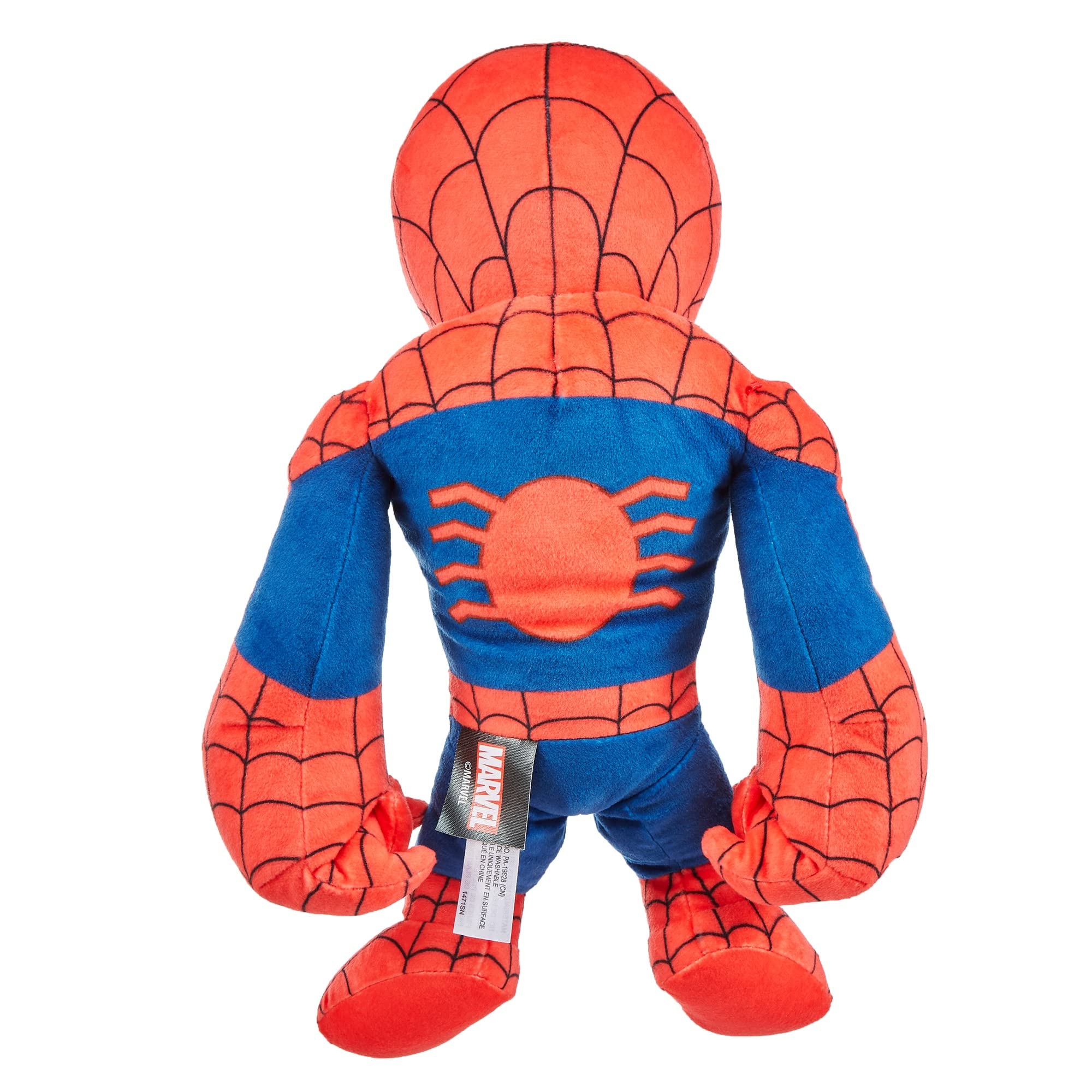 mattel-marvel-amis-combat-peluche-sonore-spider-man-35cm image 4