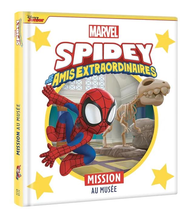 marvel-spidey-et-ses-amis-mission-au-mus-e-livre-enfant image 1