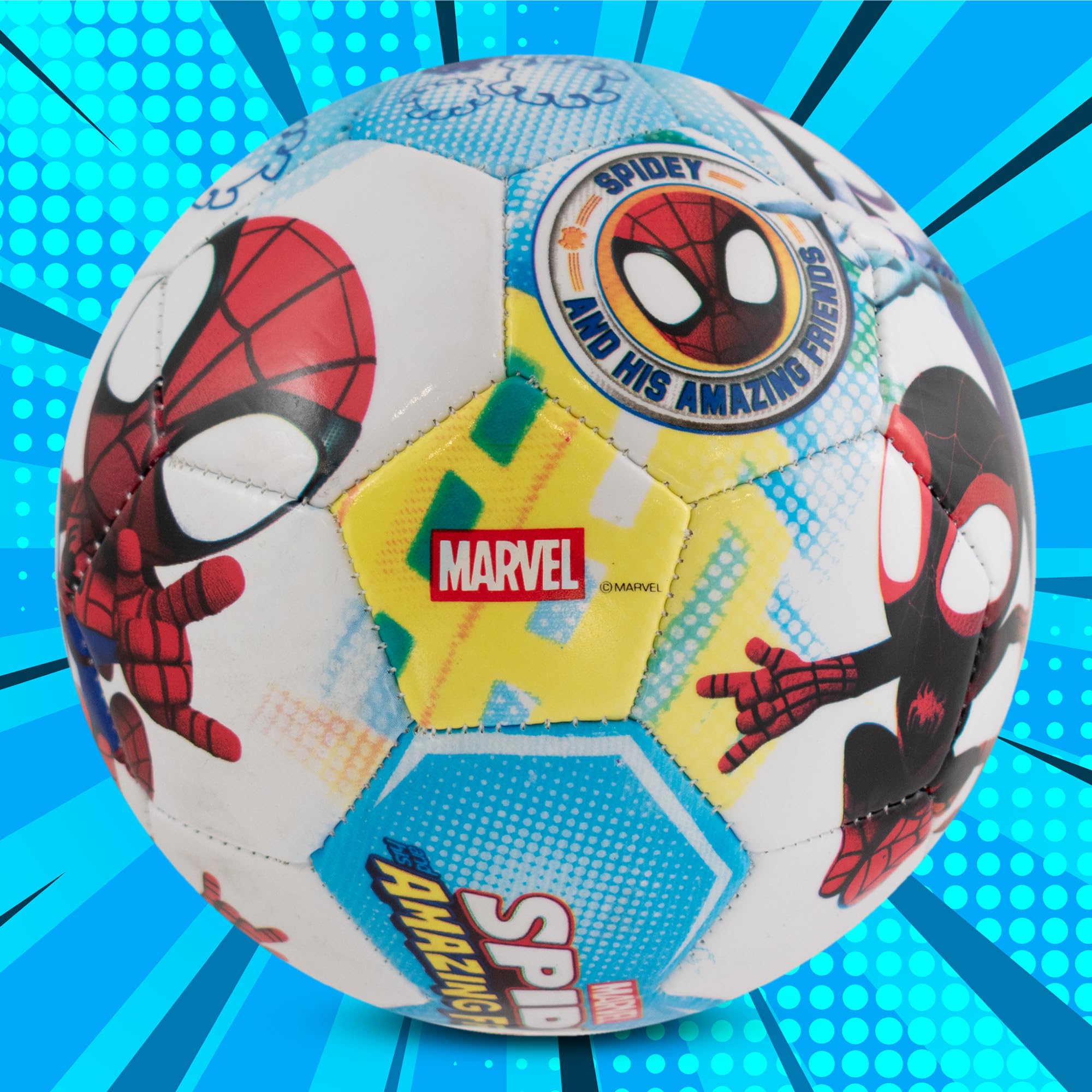 marvel-spidey-et-ses-amis-ballon-football-taille-3-enfant image 5