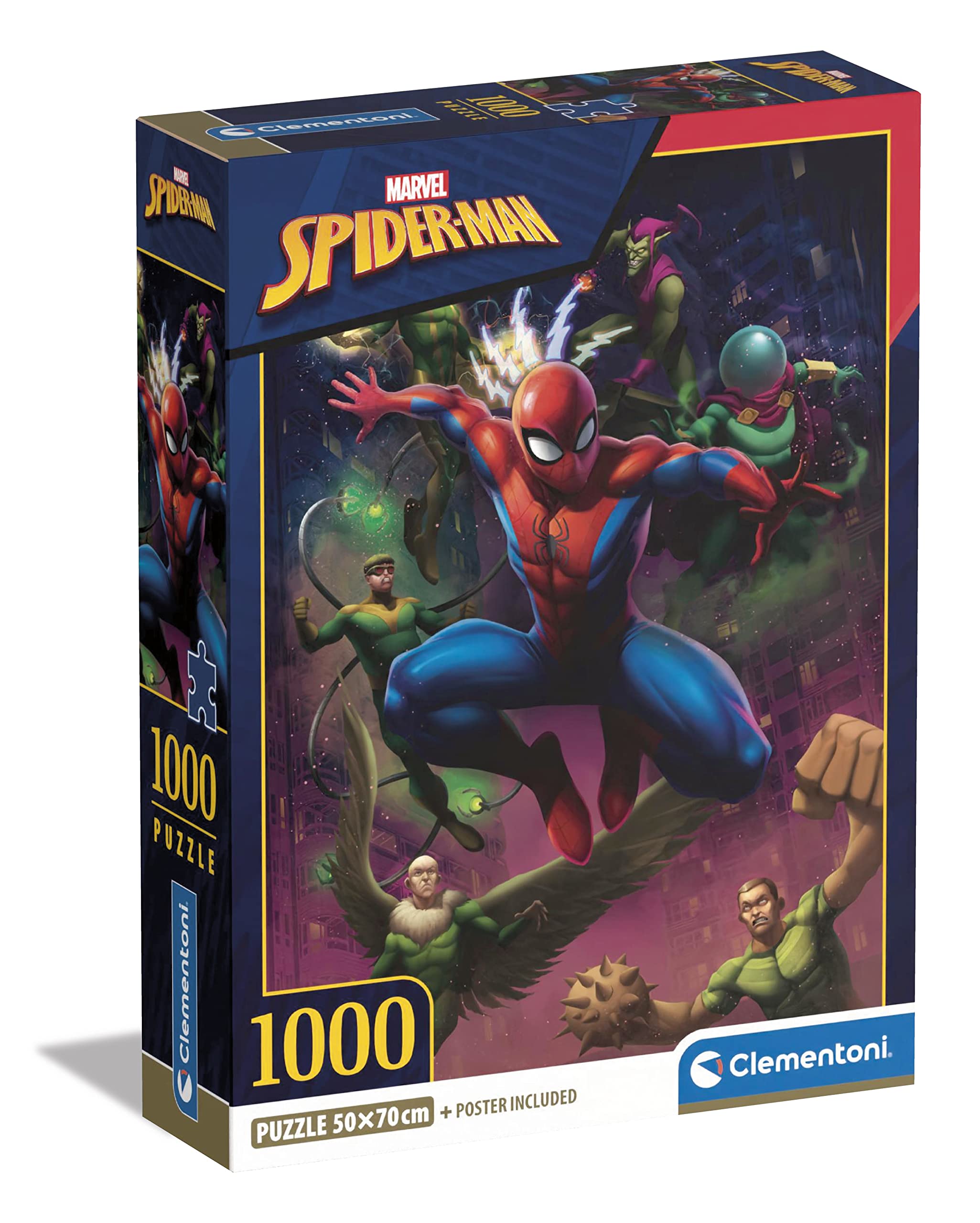 clementoni-marvel-spider-man-puzzle-1000-pi-ces-70x50-cm image 1