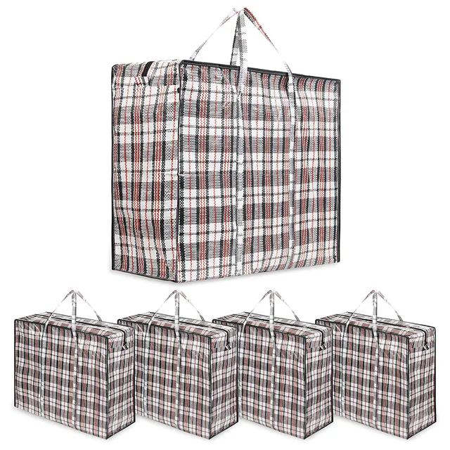 get-trend-sac-rangement-nylon-zip-lot-de-5-d-m-nagement image 1