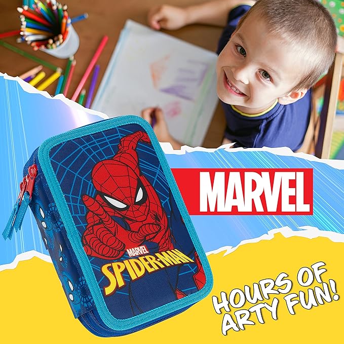 marvel-spider-man-trousse-garnie-multi-compartiments-avengers image 3