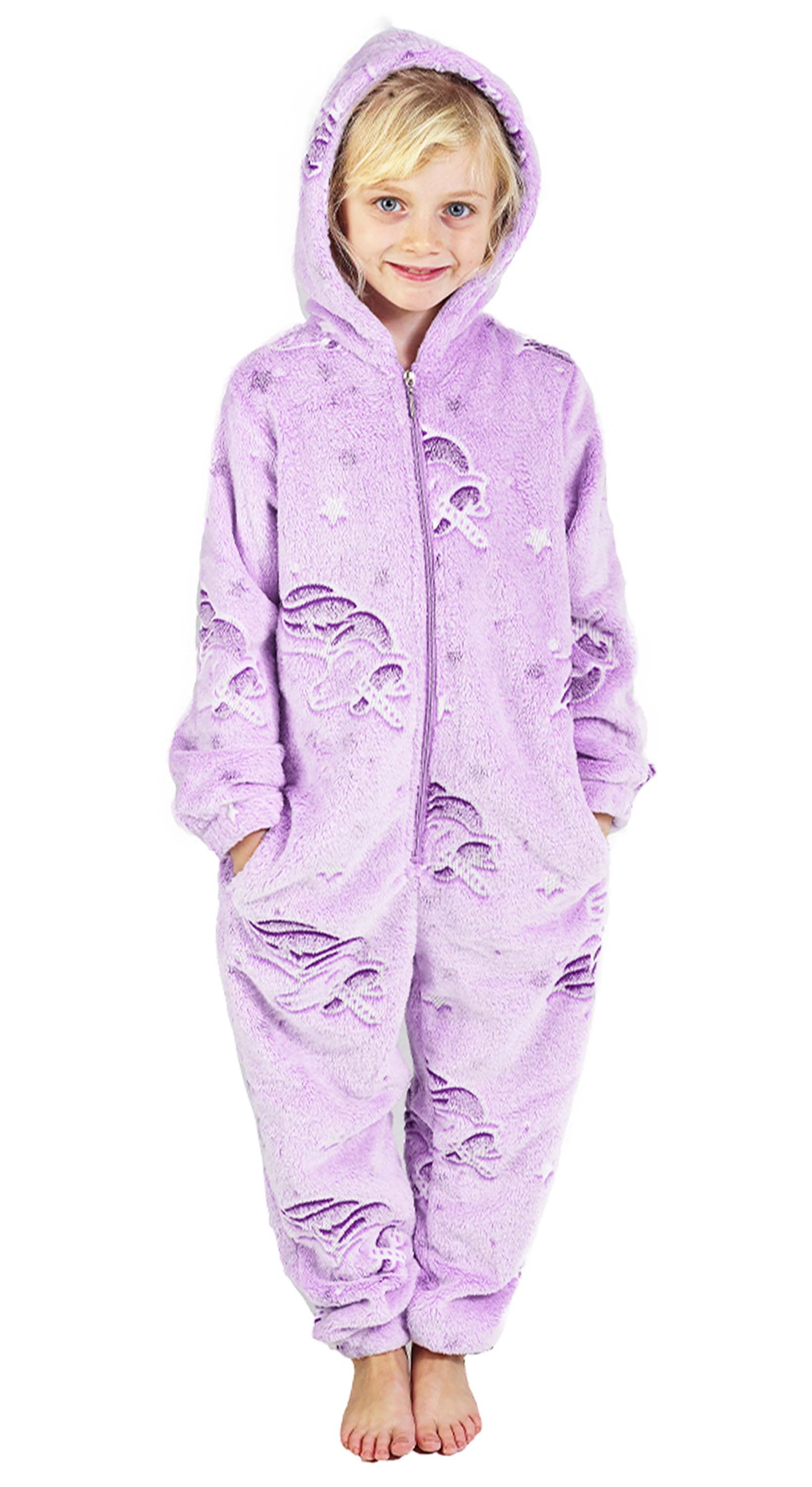 citycomfort-licorne-combinaison-pyjama-fille-rose image 8