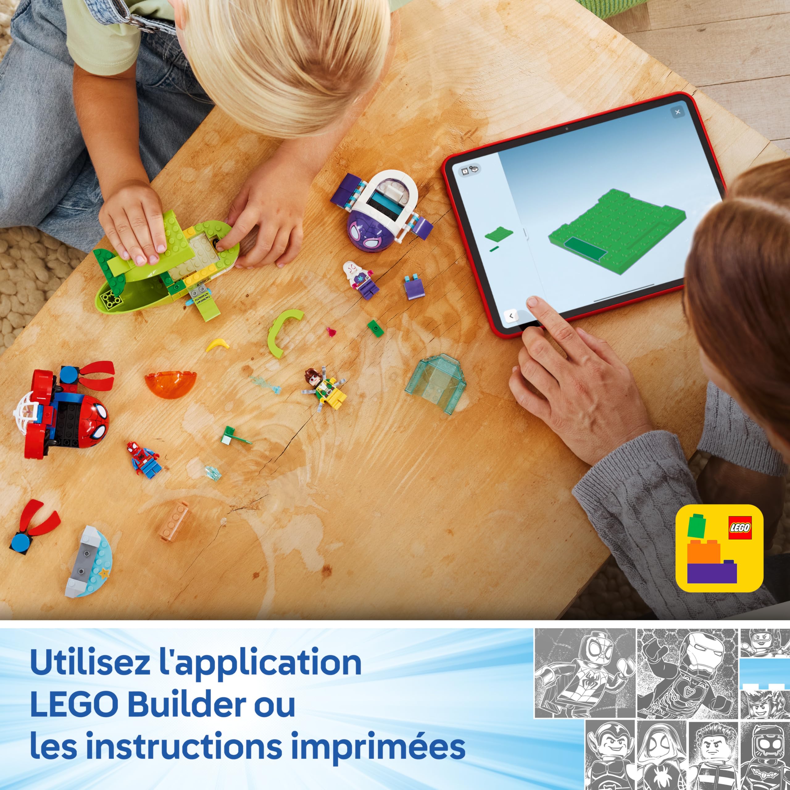 lego-marvel-spidey-11207-v-hicules-sous-marins-jeu-construction-4-ans image 4