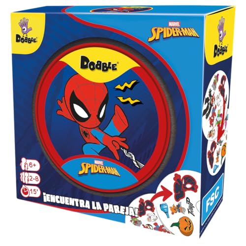 dobble-spiderman-asmodee-jeu-de-cartes-observation-55-cartes image 7