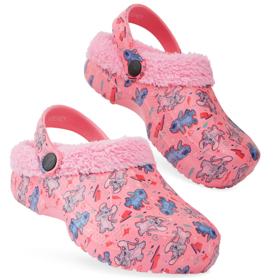 disney-stitch-sabots-hiver-fille-polaire-charms image 1