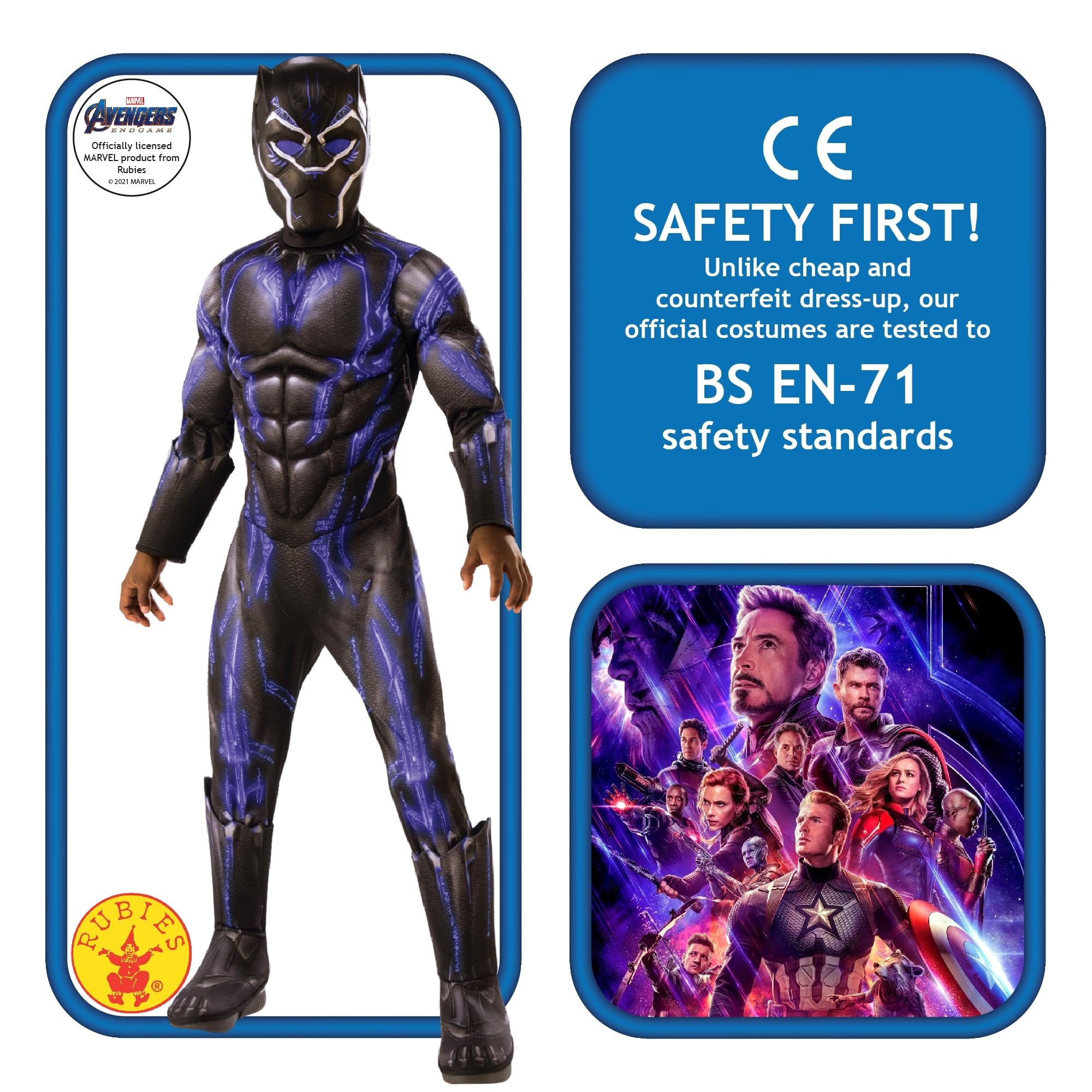 rubie-s-marvel-avengers-d-guisement-fille-infinity-war-officiel image 3